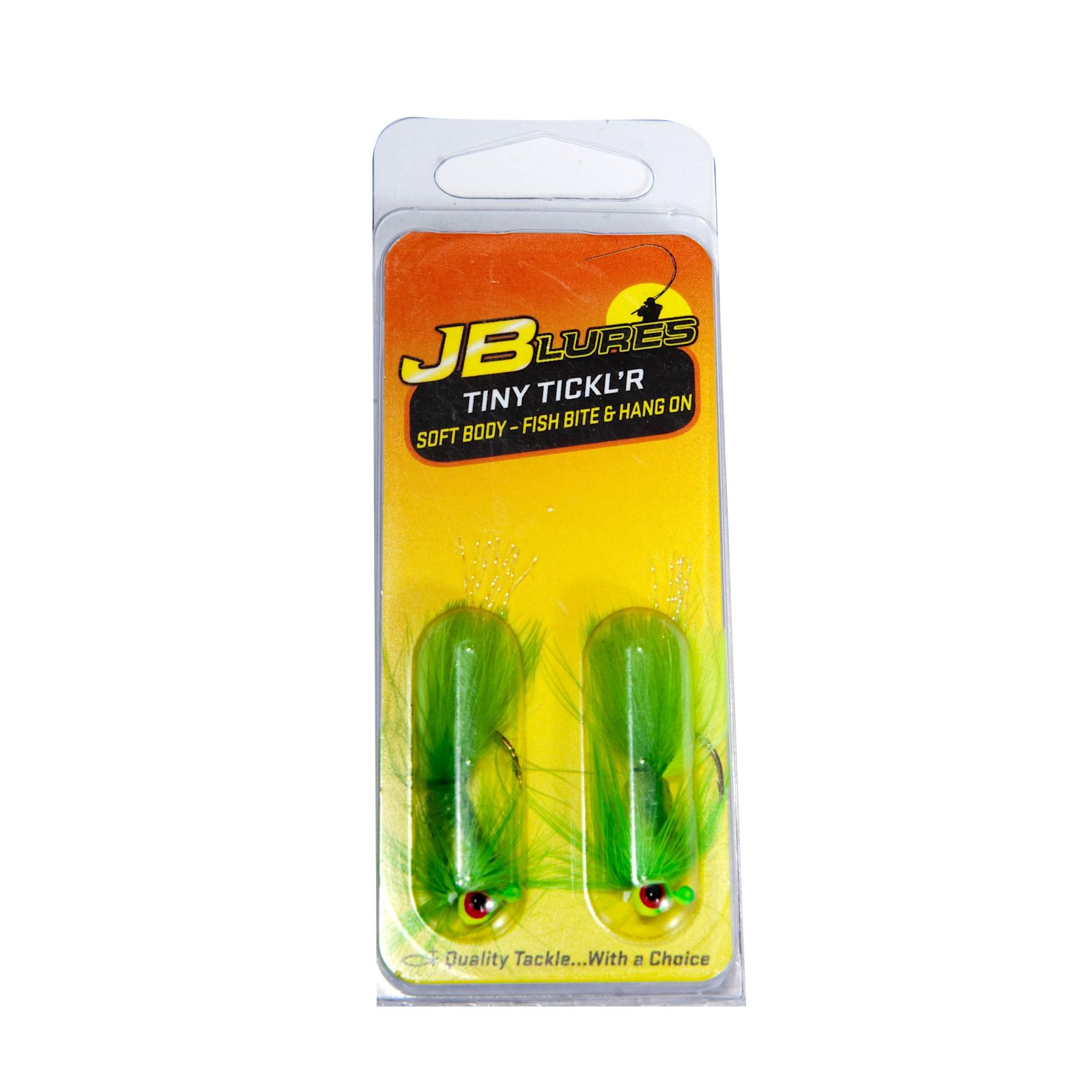 JB Lures Tiny Tickl'R 1/16 oz / Lime/Chartreuse