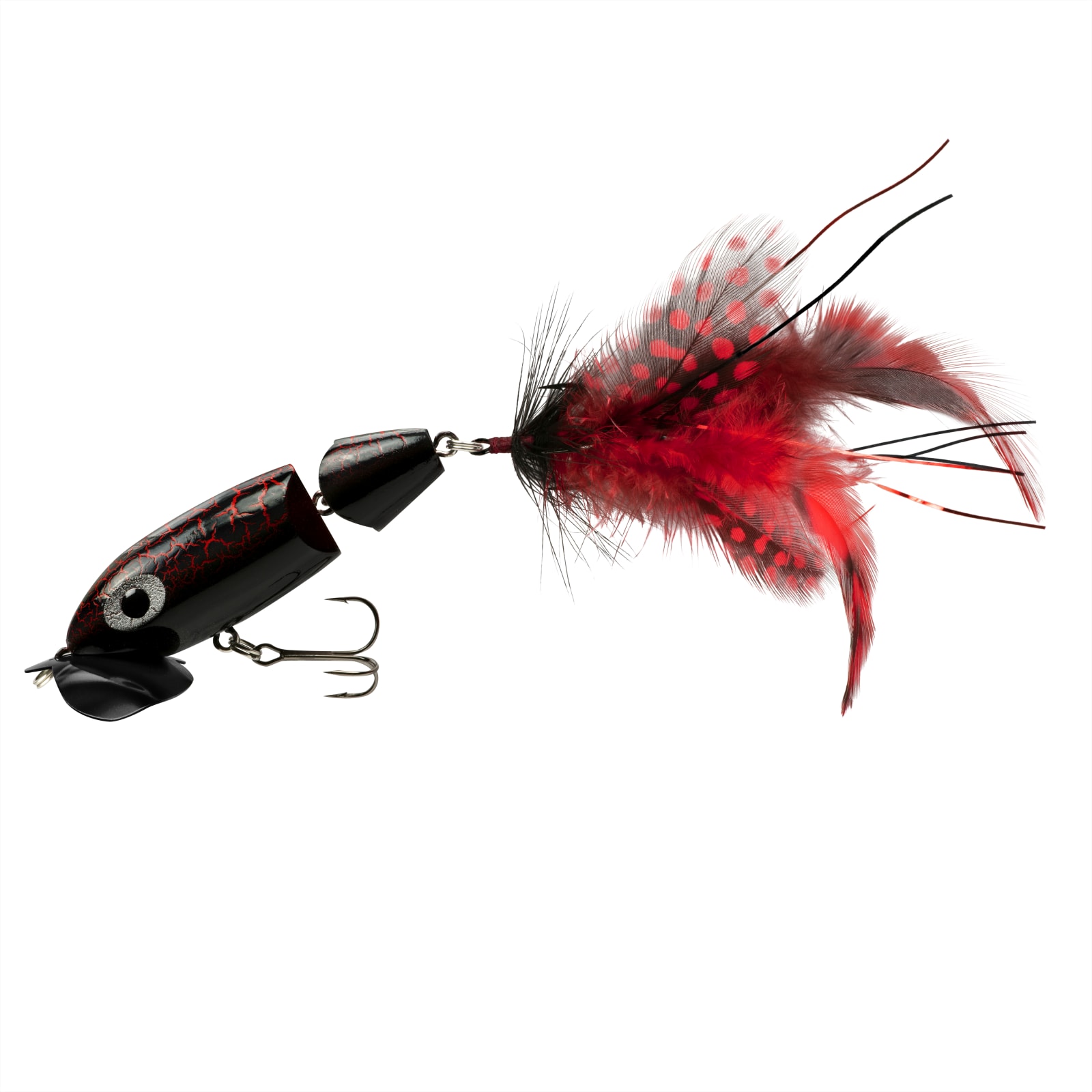 Arbogast Jointed Jitterbug 2.0 Black Death