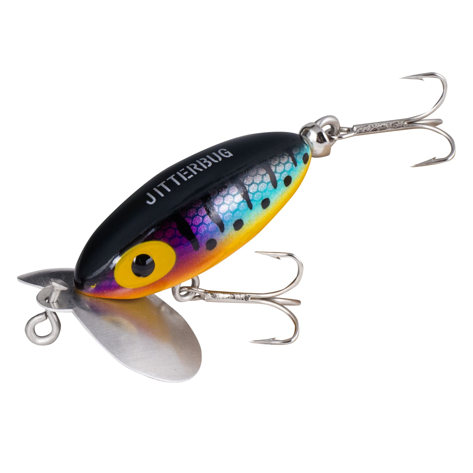 Arbogast Jitterbug Topwater Bass Fishing Lure, Excellent for Night Fishing,  