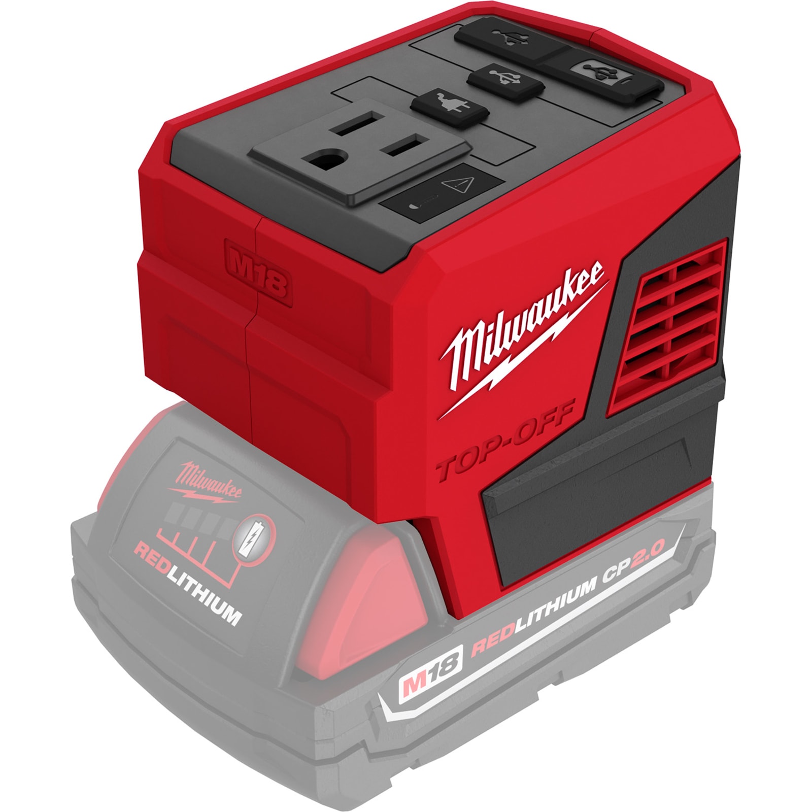 M18 TOP-OFF 175W Power Supply by Milwaukee at Fleet Farm 