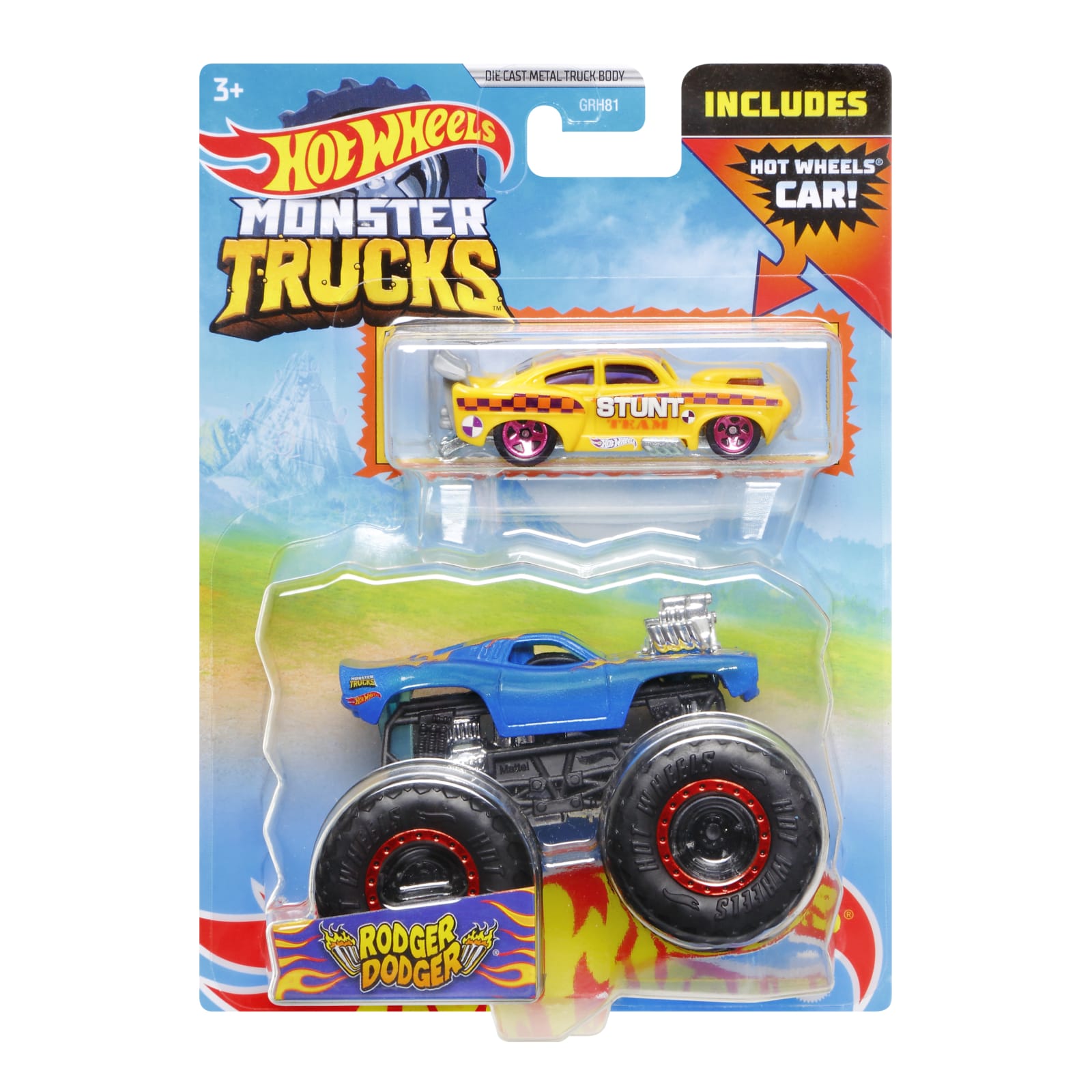 Monster Trucks Die-Cast Truck 2 Pack - Assorted by Hot Wheels at