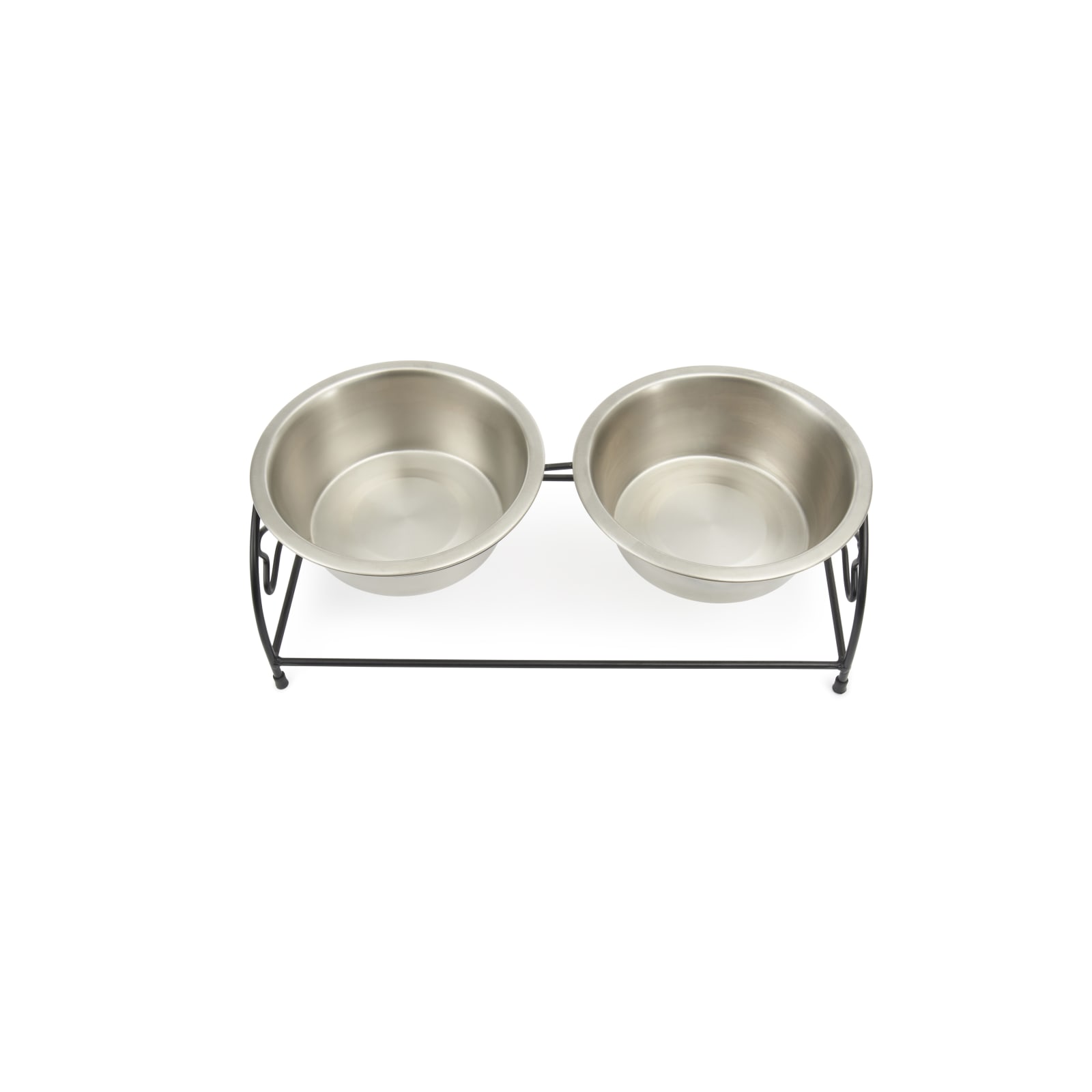 Dog Bone Pet Bowl Stand