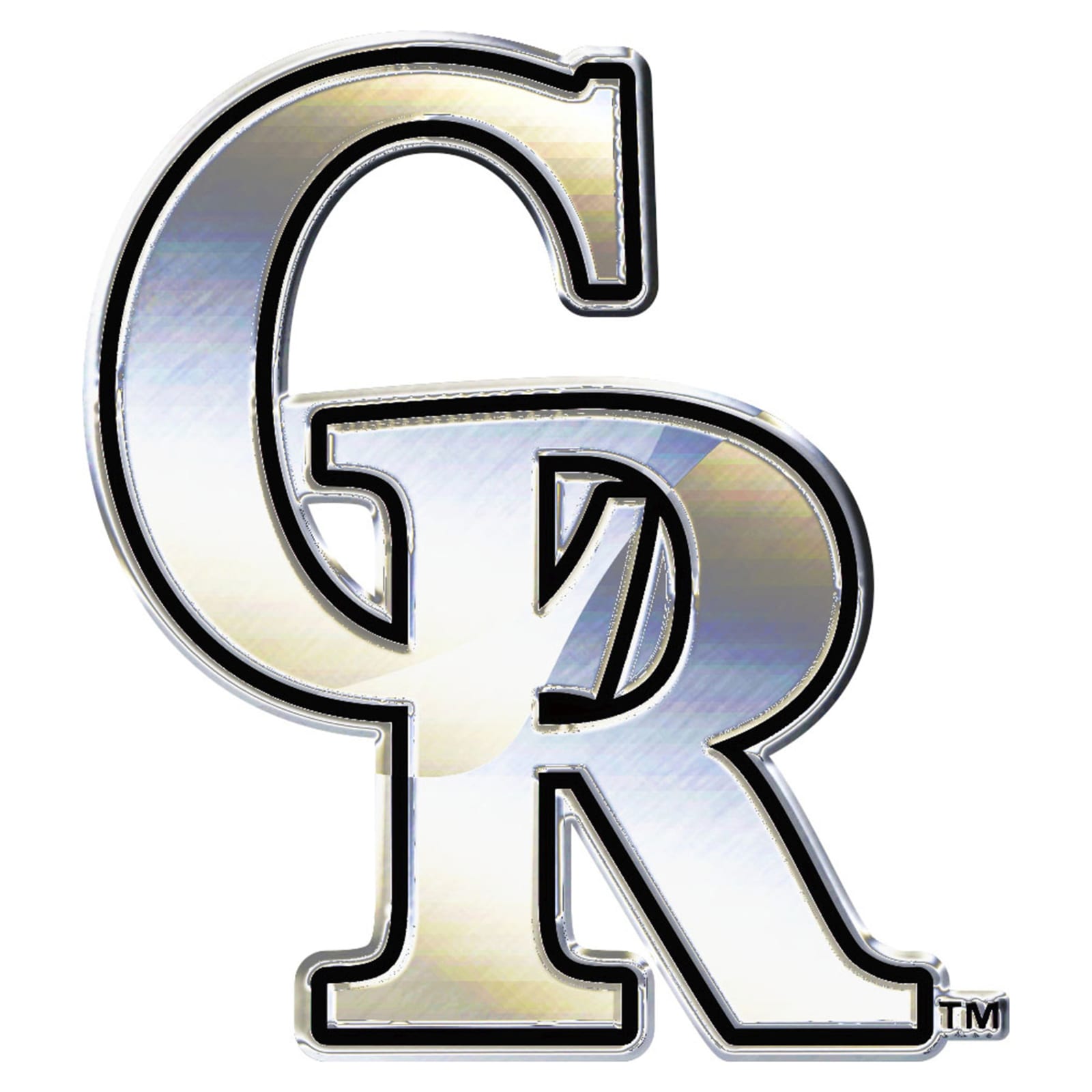 Colorado Rockies Auto Emblem Color