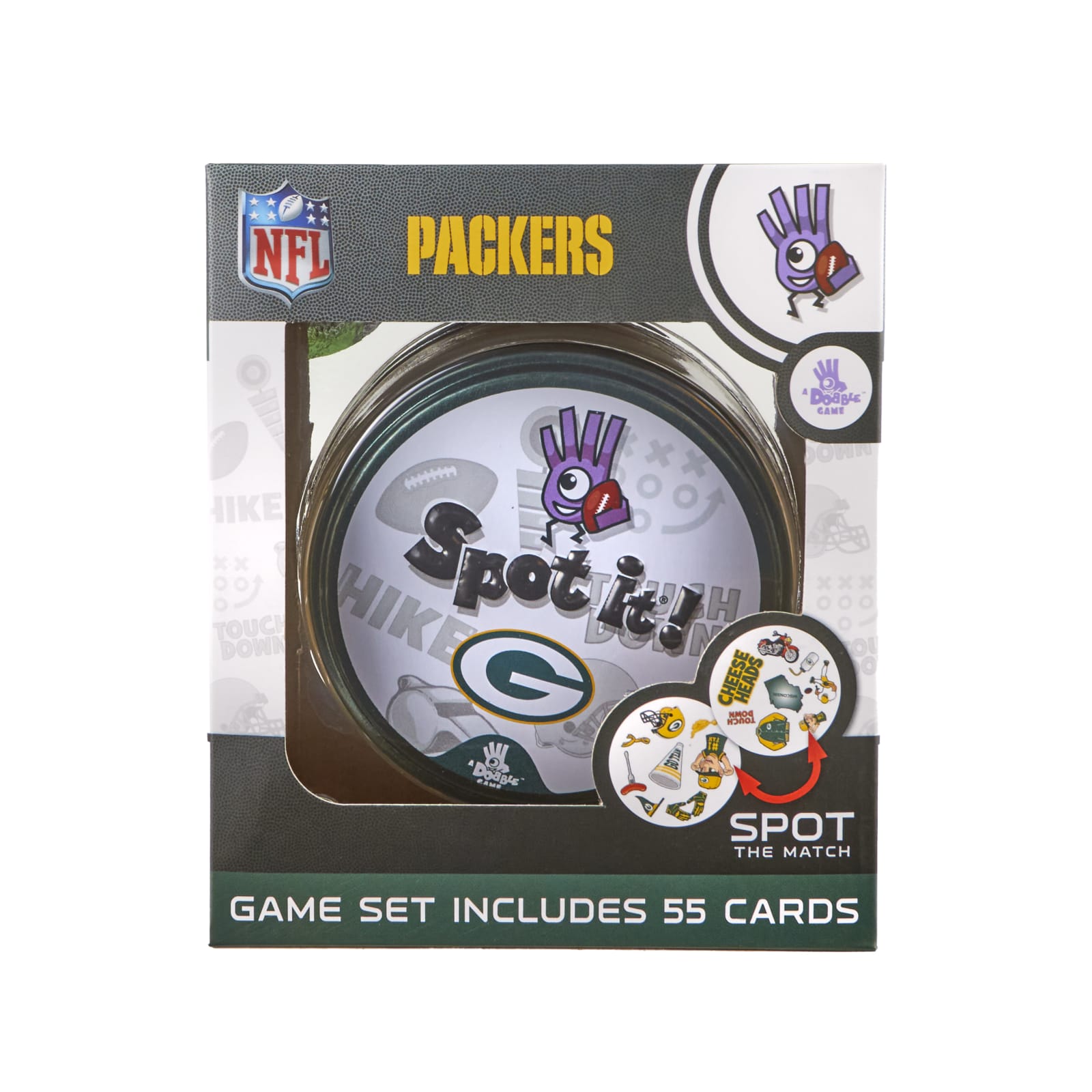Green Bay Packers Spot It Card Game by MasterPieces at Fleet Farm