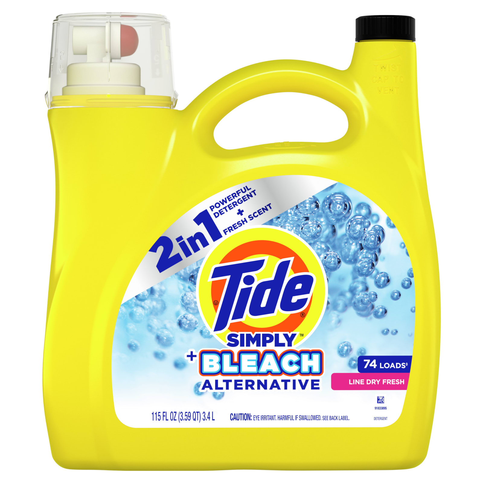 Laundry detergent on sale with bleach
