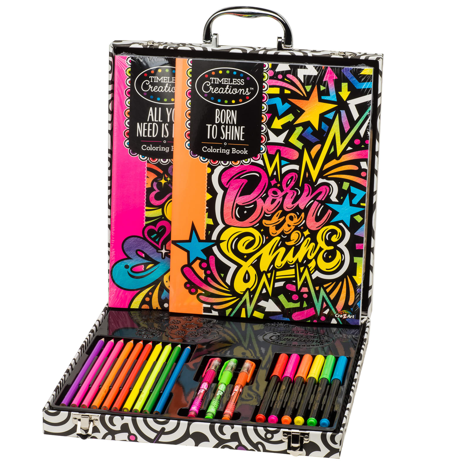 Crayola Creative Escapes Coloring Book & Marker Art Activity Set