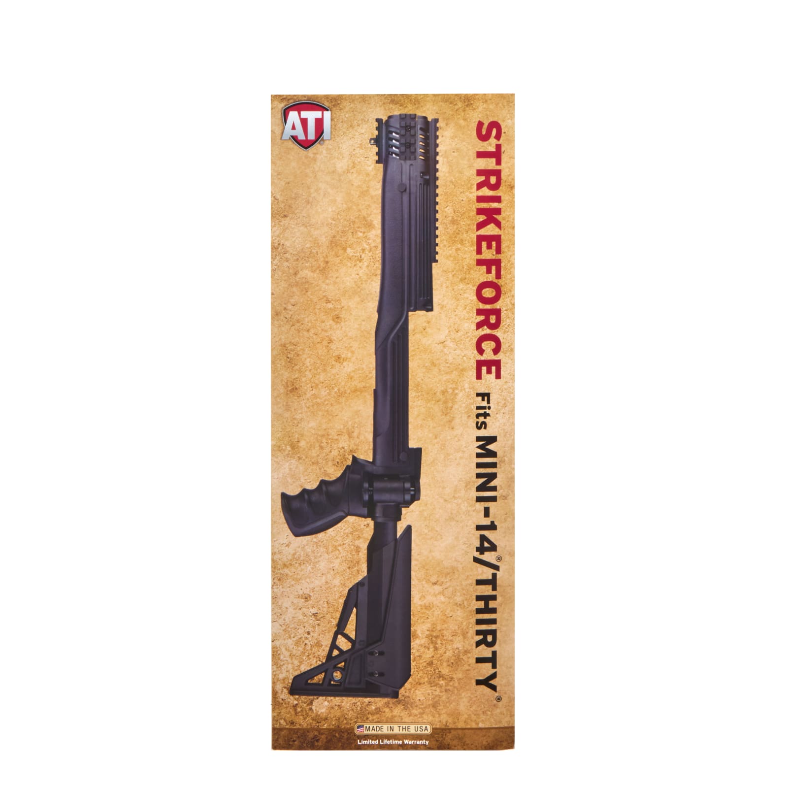 Black Polymer Strikeforce Mini-14/Thirty Stock Side Folding