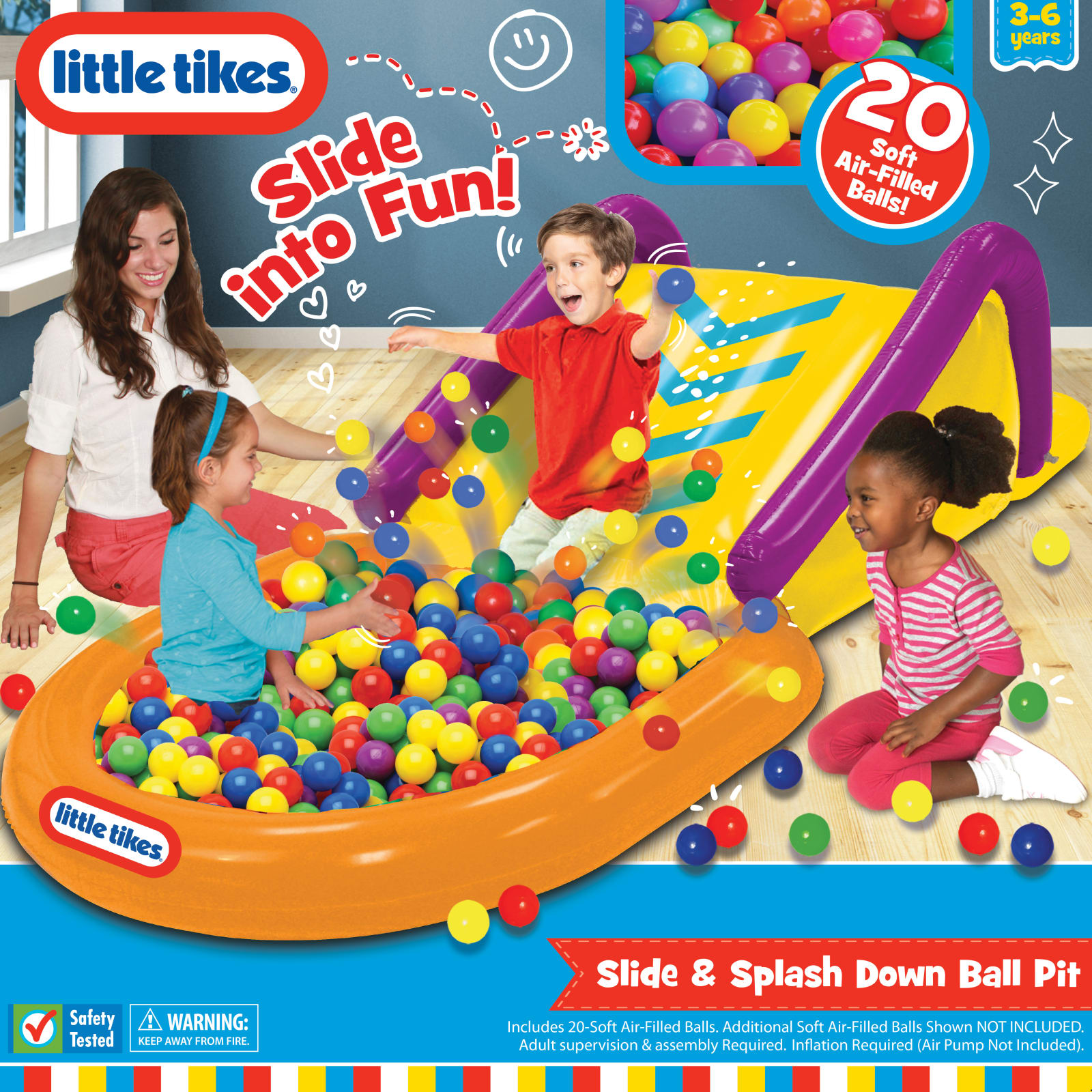 Playing with balls: activities 3-6 years