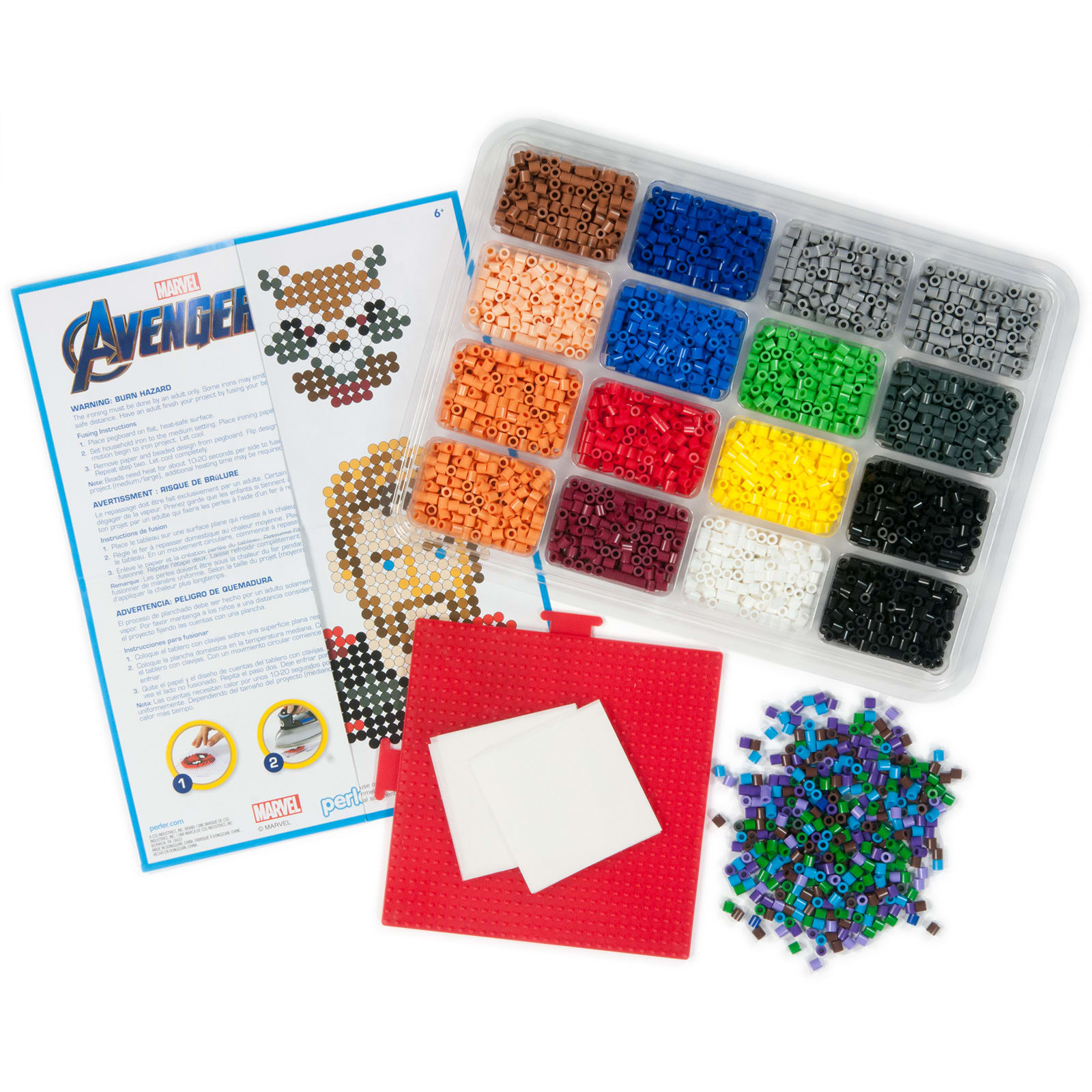 Iron for Hama Beads Hand iron for Perler Puzzles Melty Beads Pegaboards  perler beads tool Accessories