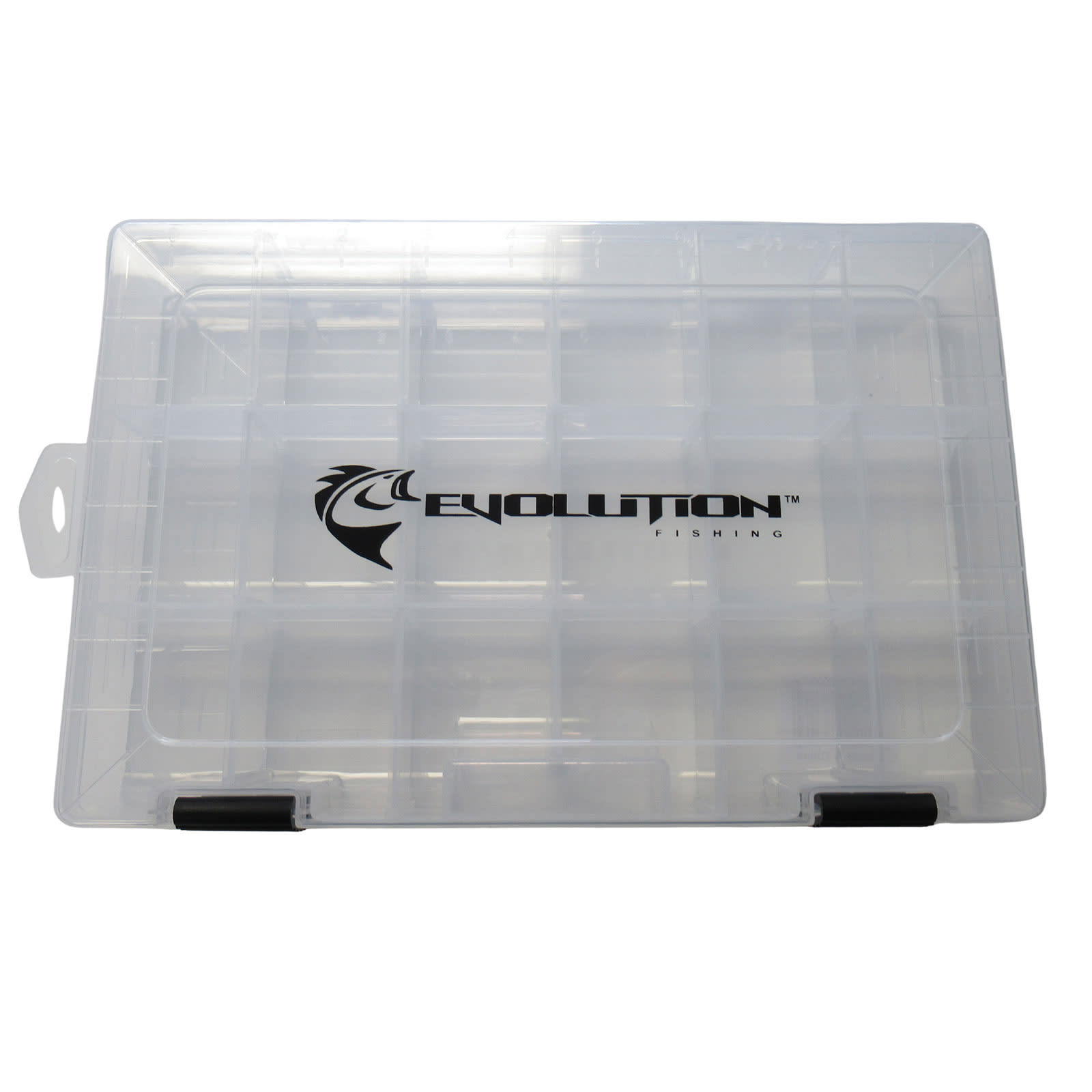 Drift Series 3600 Tackle Tray - Clear by Evolution Outdoor at