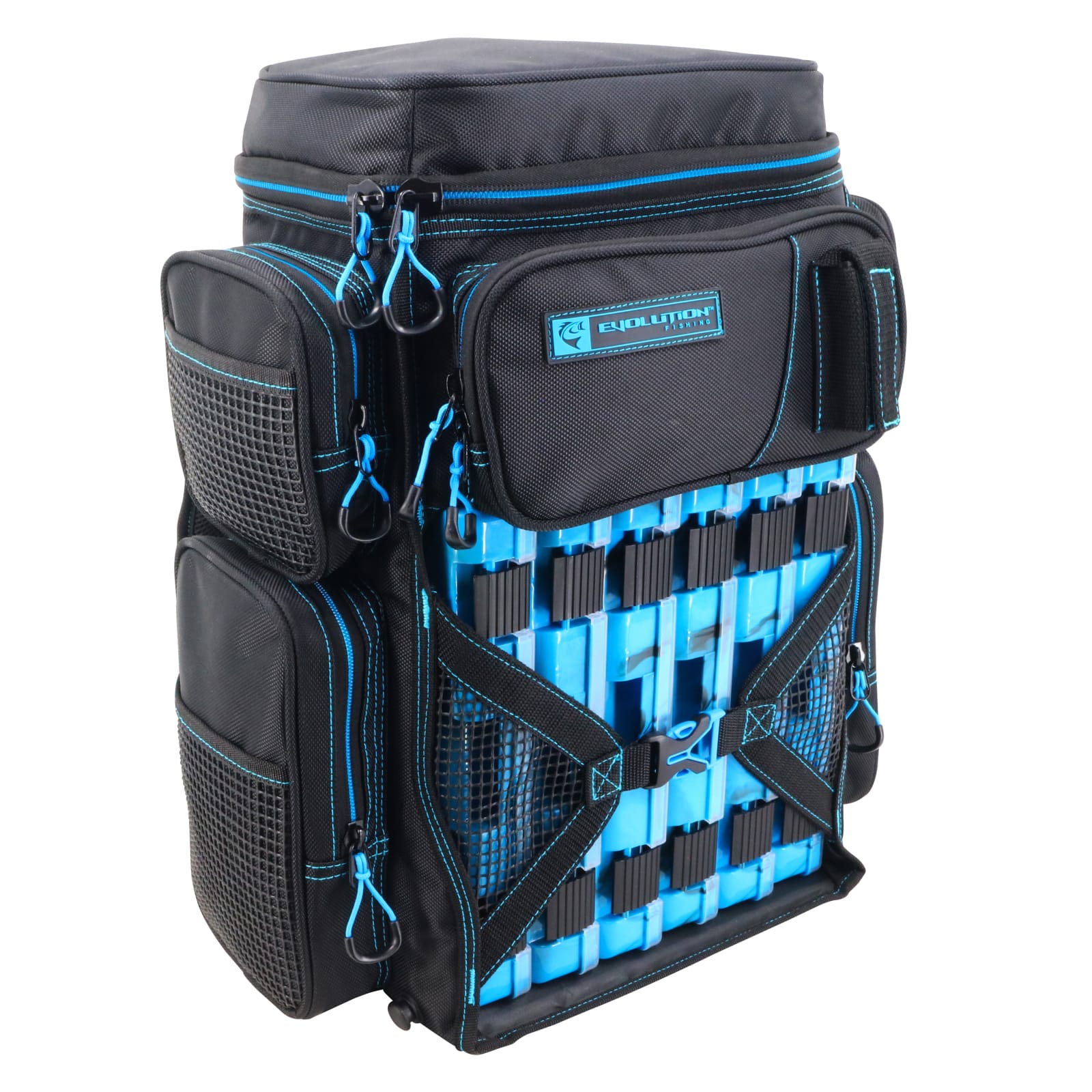 Blue/Black 3600 Drift Tackle Backpack by Evolution Outdoor at Fleet Farm