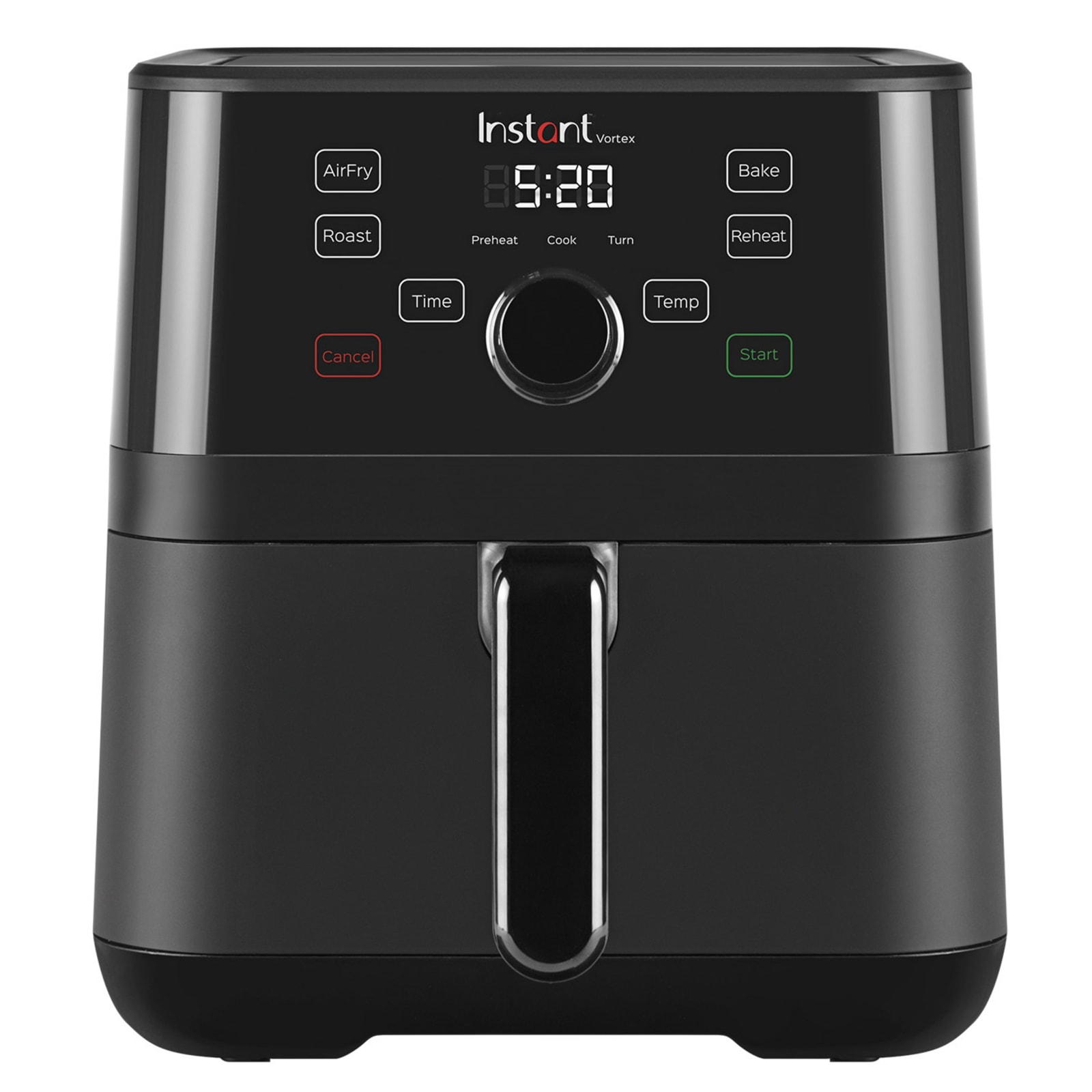 Instant Pot Vortex 6-Quart 4-in-1 Air Fryer, Black