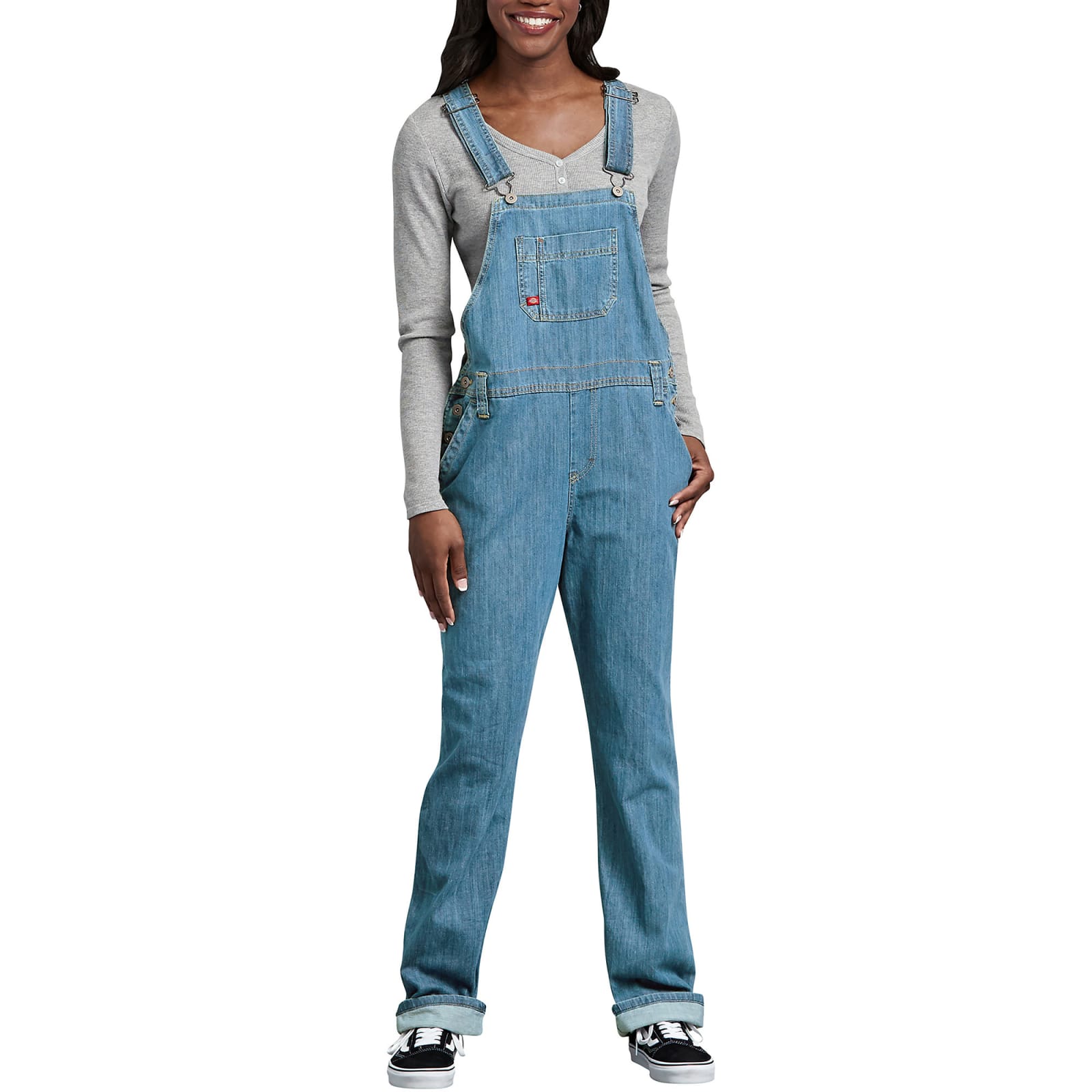 Dickies stonewashed bib overalls new arrivals