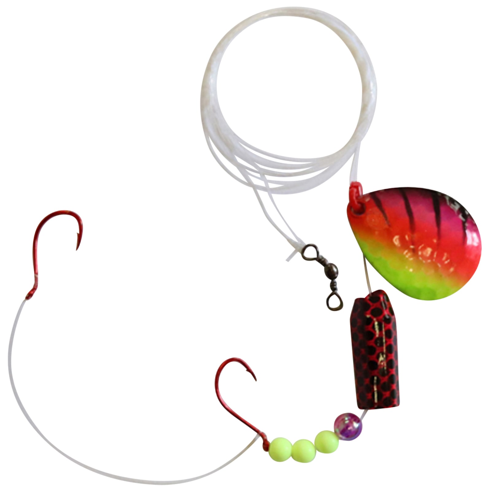 Spicy Rooster Rattlin' Walleye Spinner Rig by Acme Tackle Company