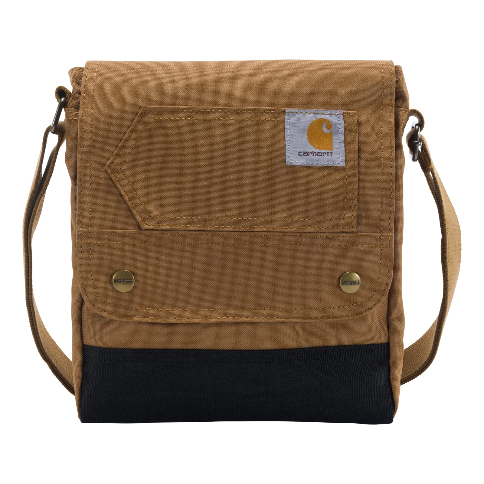 Women s Brown Cross Body Snap Bag