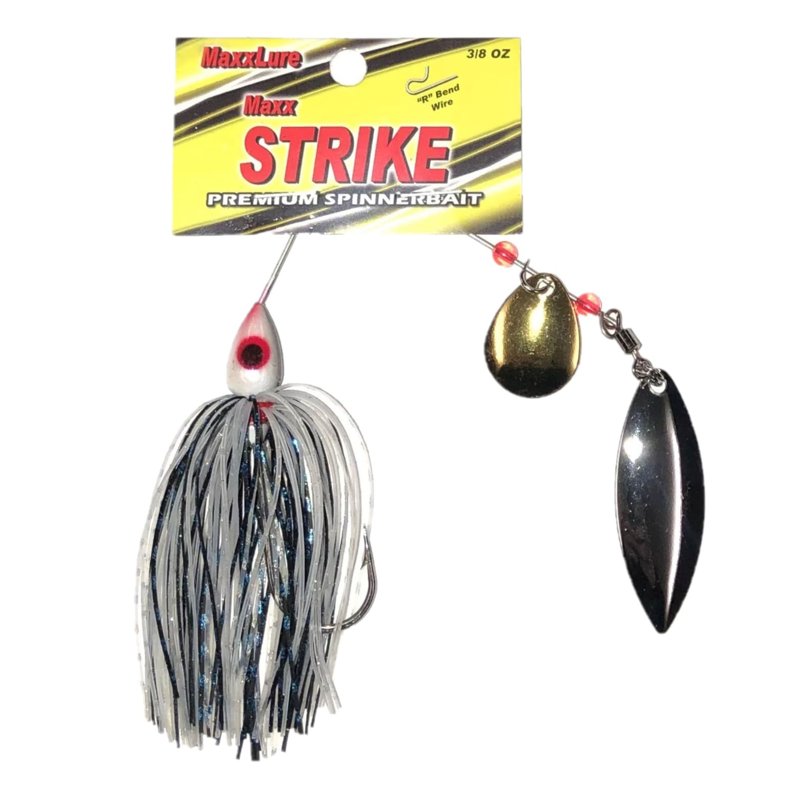 K&E Tackle Maxx Strike Spinnerbait - 1/8 oz. - Shad