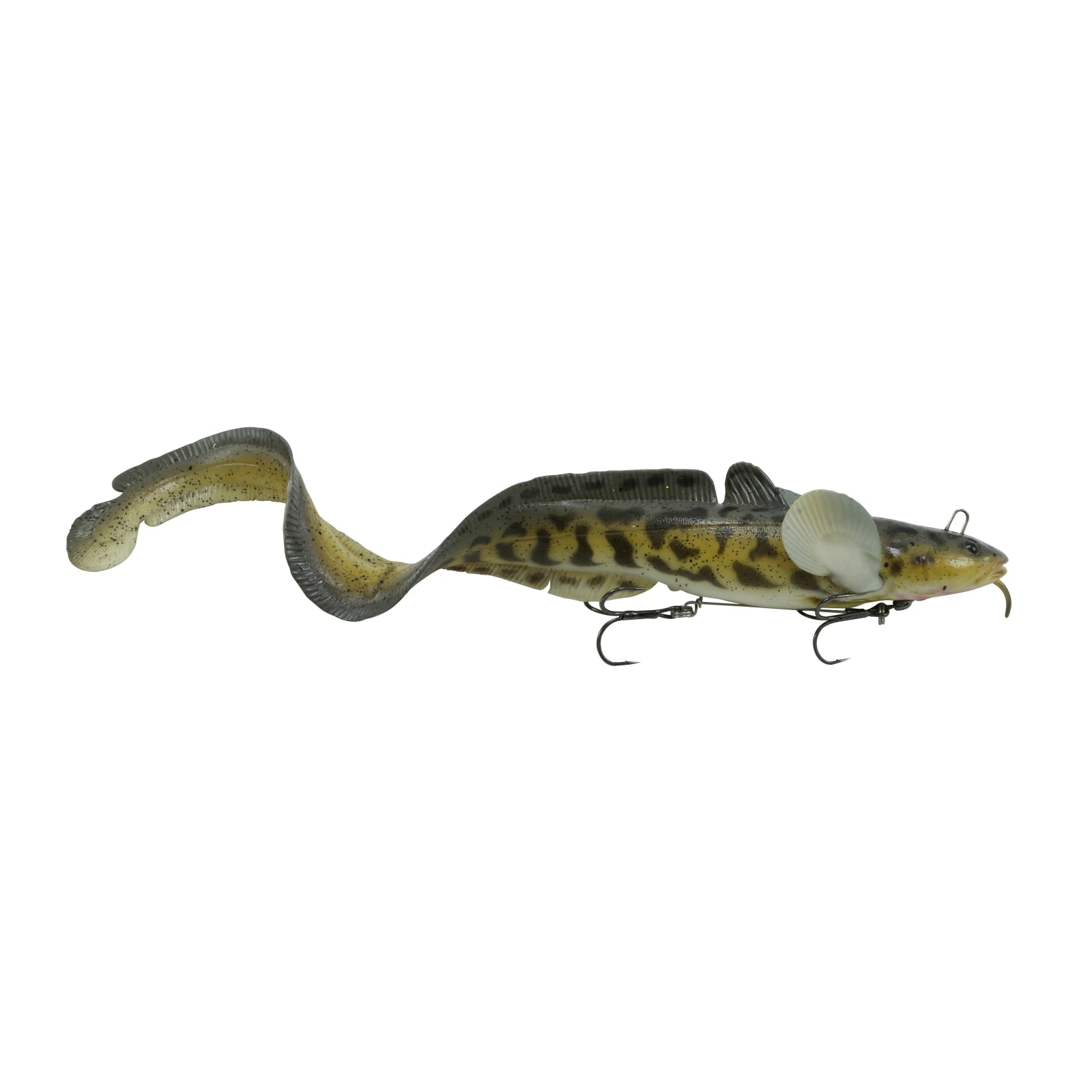 Walleye 3D Burbot Ribbontail Bait by Savage Gear at Fleet Farm