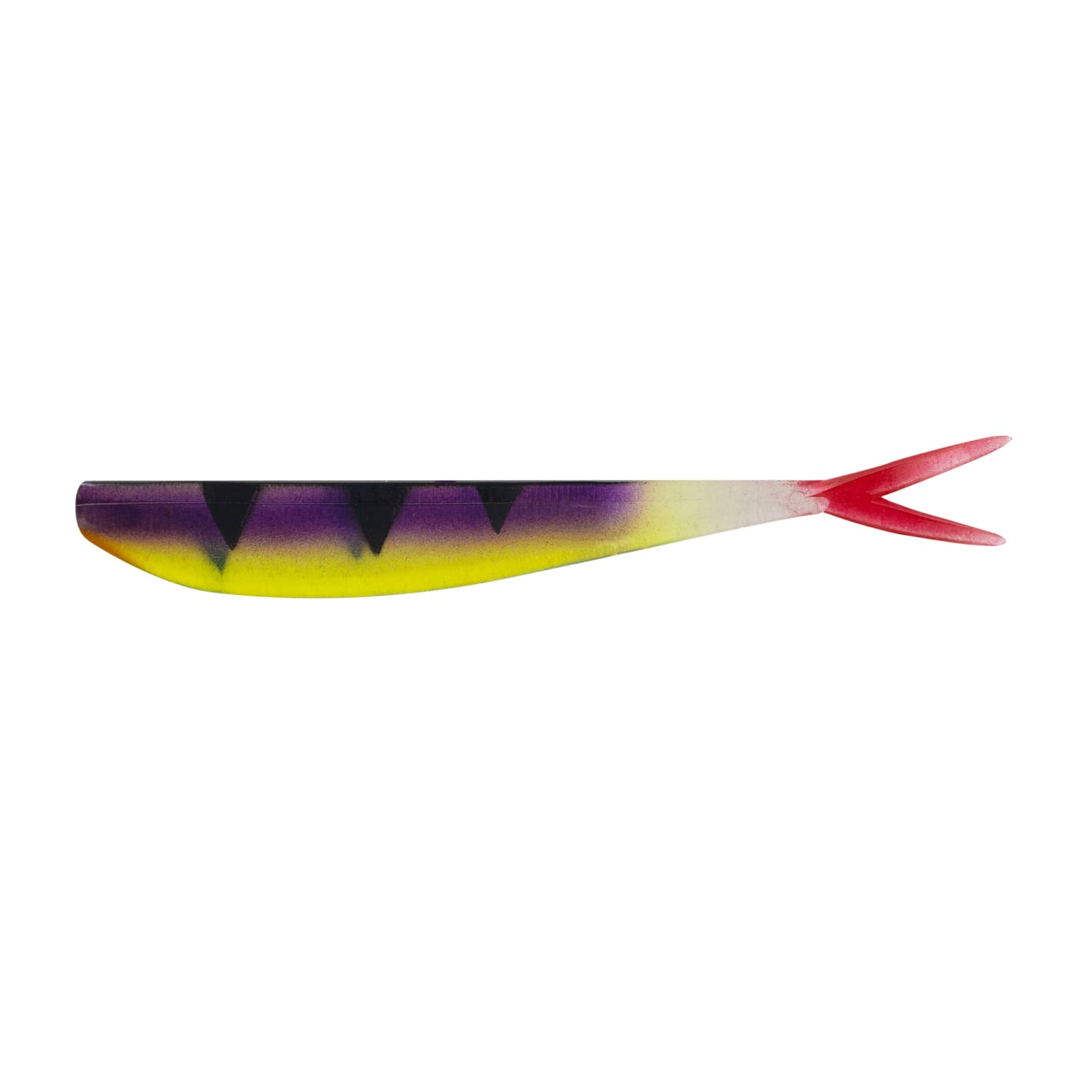 Big Bite Baits 4 Painted Slim Minnow Purple Perch / 4