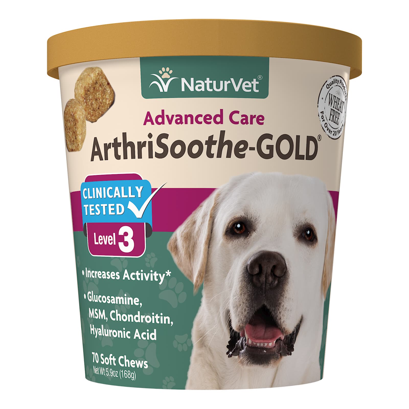 ArthriSoothe GOLD Level 3 Advanced Joint Care for Dogs Cats 70