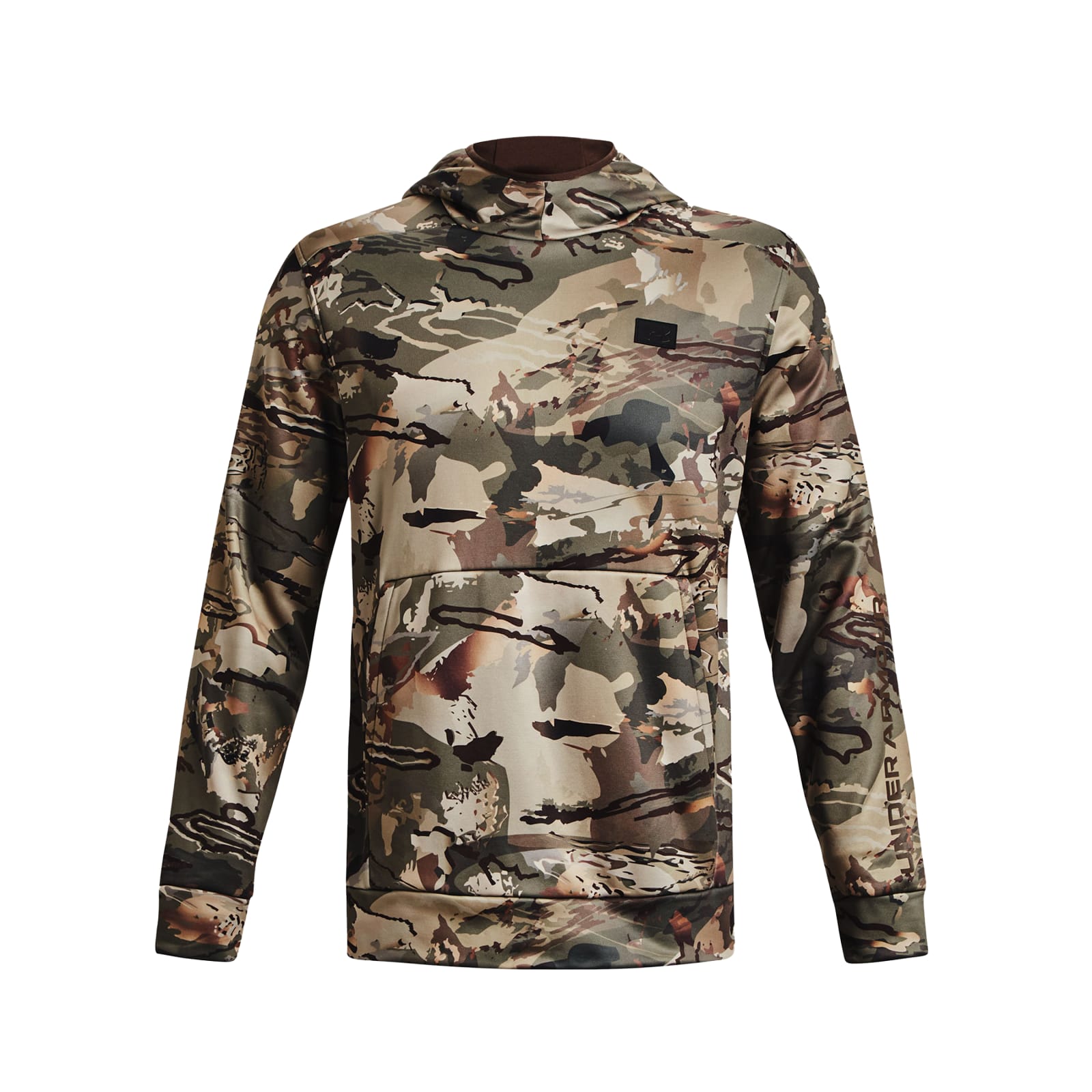 Men s Storm Camo Kangzip Polyester Hoodie by Under Armour at Fleet
