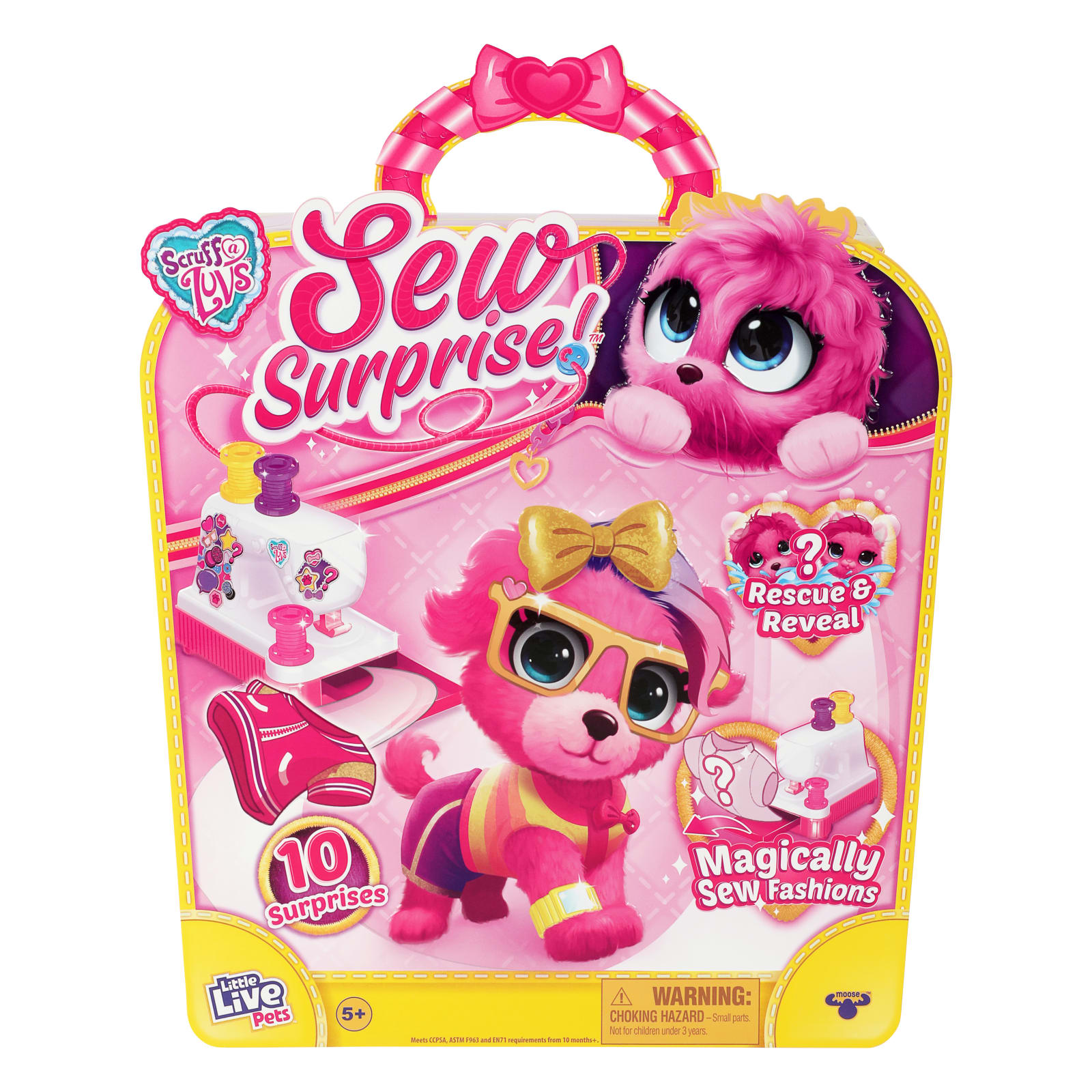 Little Live Scruff-a-Luvs Surprise Rescue, Reveal and Heal with Plush Pets  (Style May Vary) 