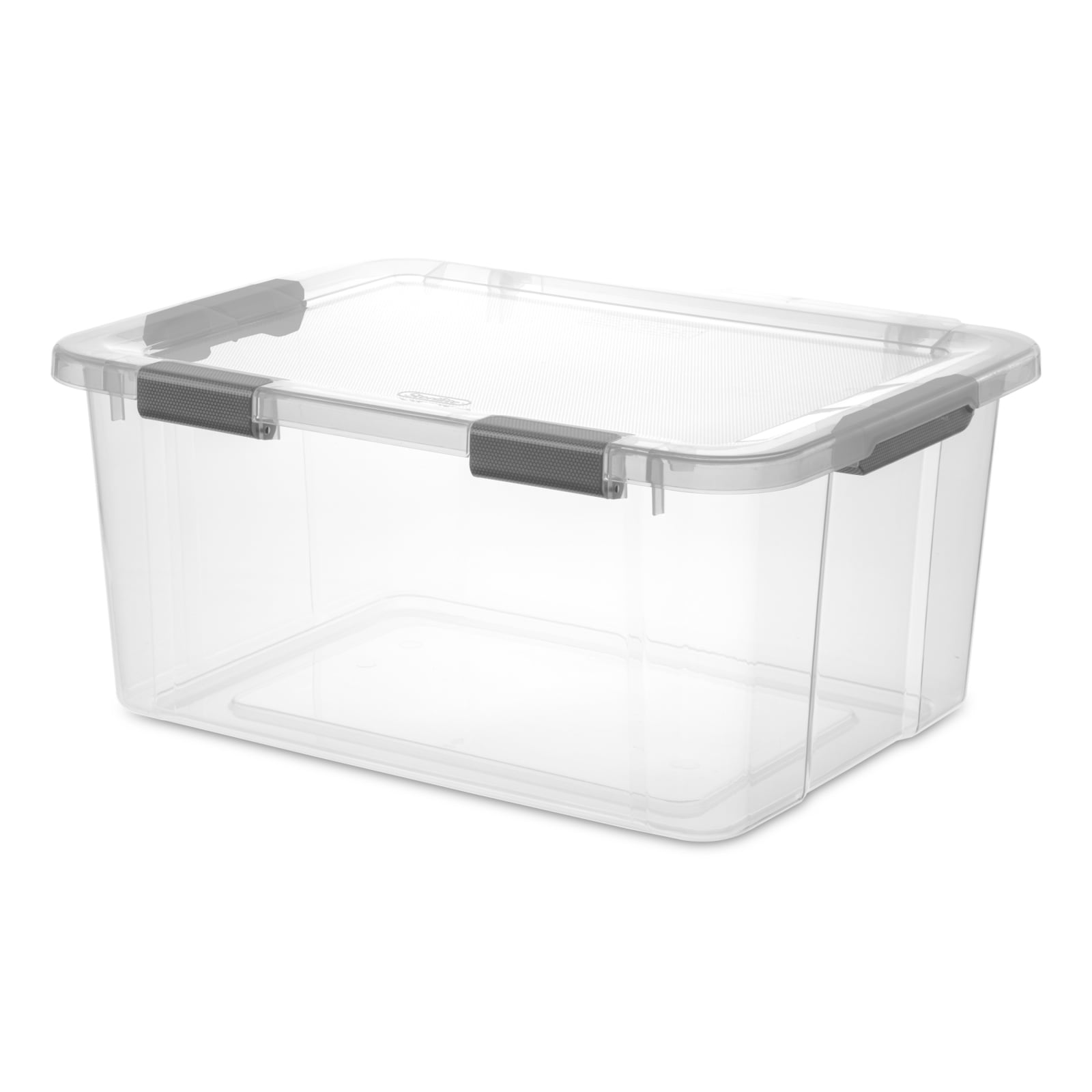 60 qt Clear Hinged Lid Storage Box by Sterilite at Fleet Farm