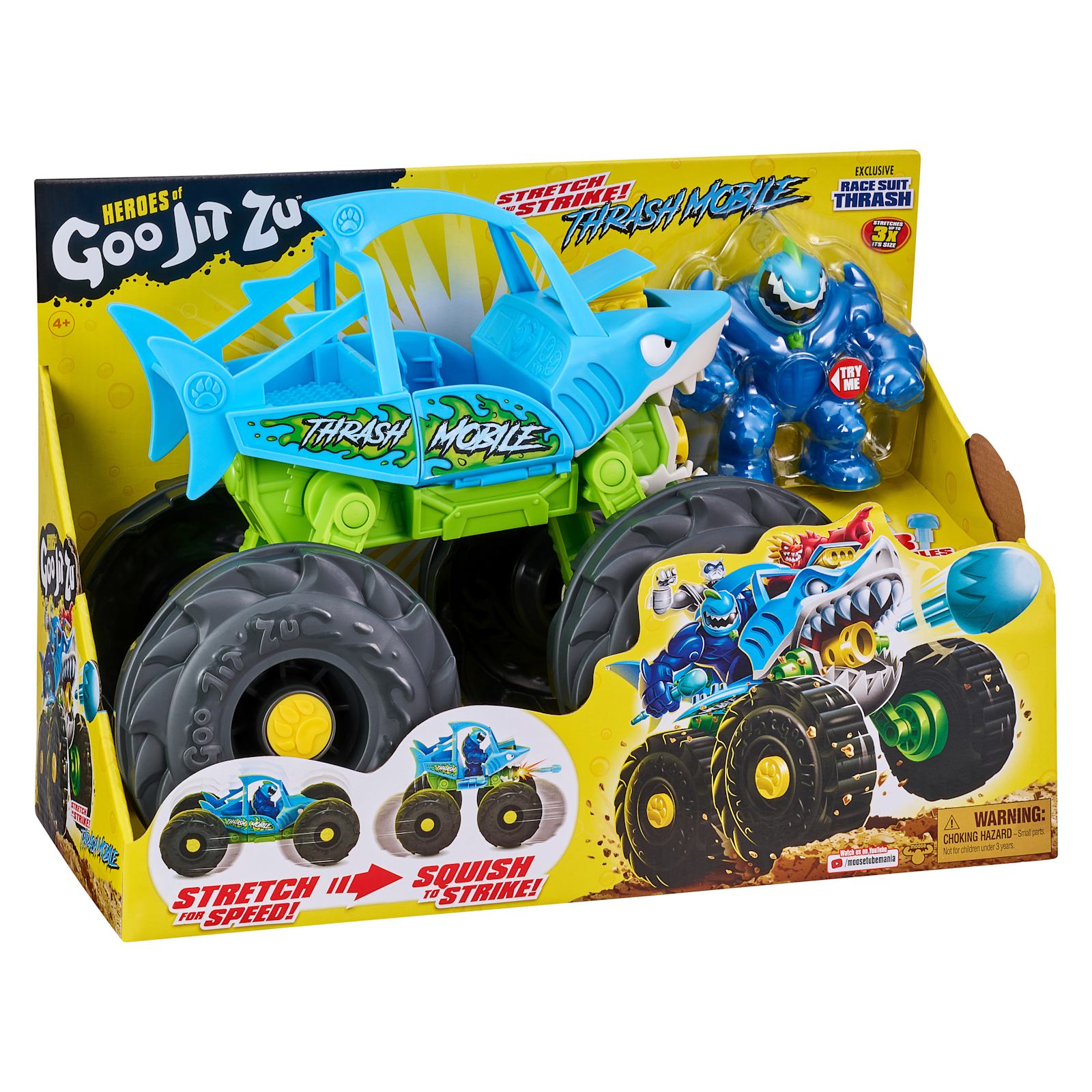 Goo Shifters Series 7 Stretch Strike Thrashmobile By Heros Of Goo Jit Zu At Fleet Farm