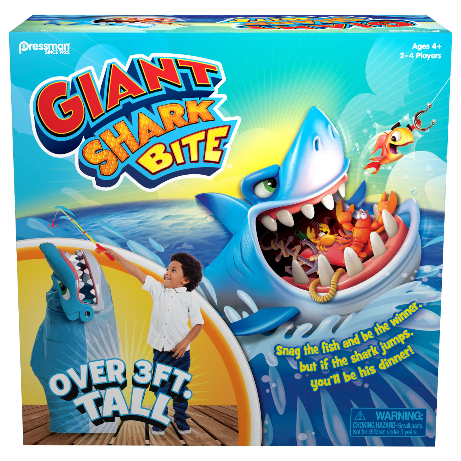 Pressman Toys Shark Bite Game (2-4 Players) 