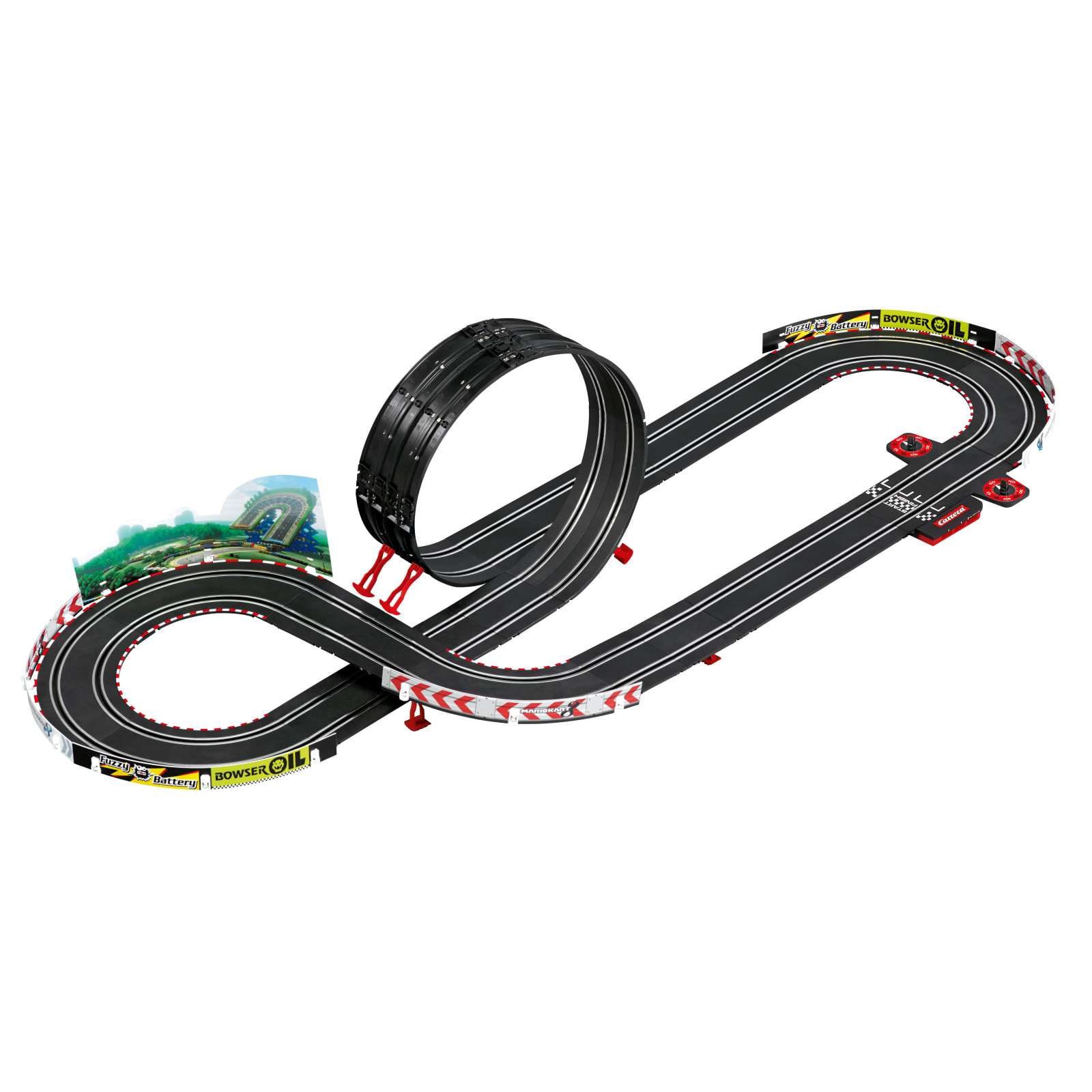 Mario Kart Carrera GO Track Layouts  Carrera, Slot car tracks, Kart racing