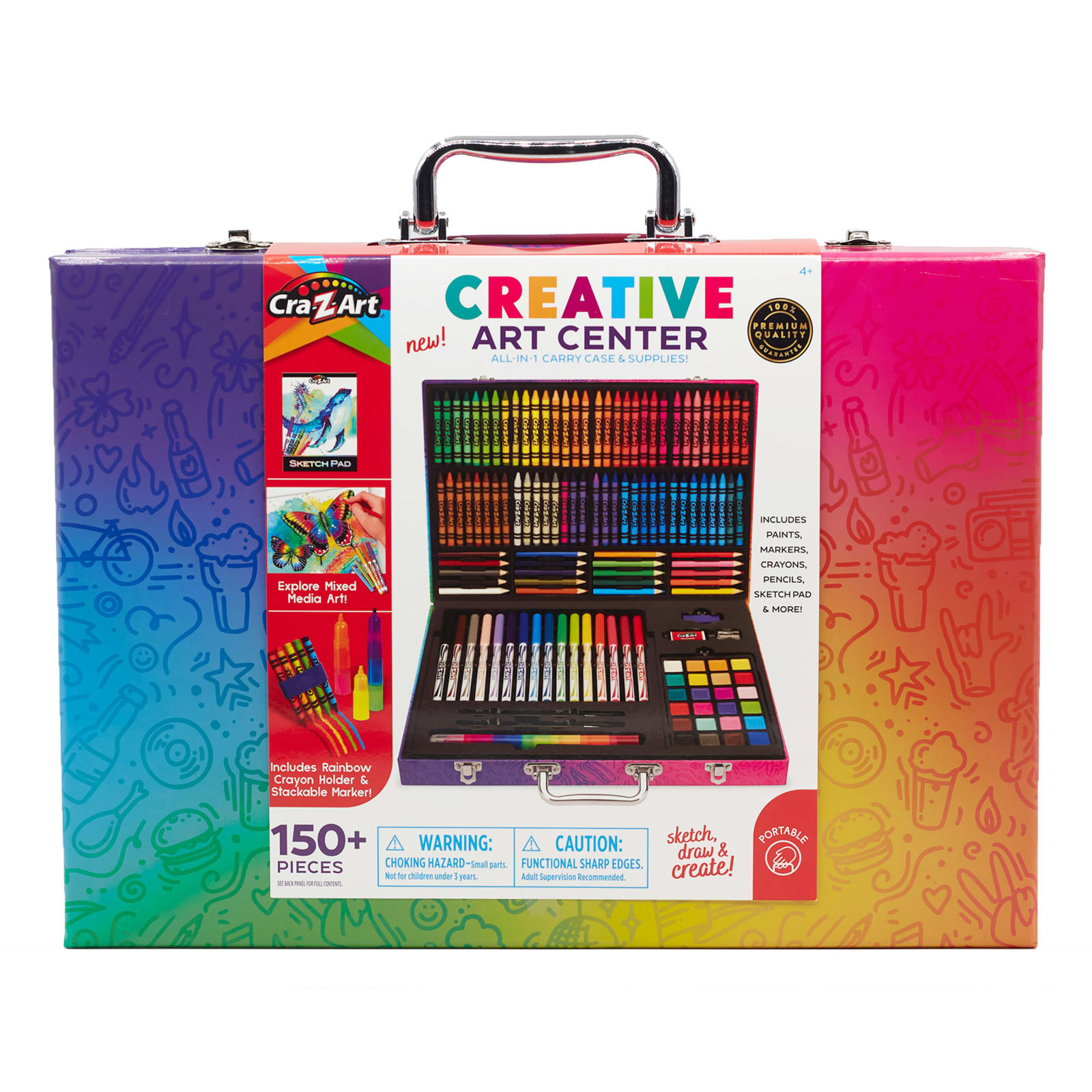 Art Supplies 150 Piece Drawing Art Kit for Kids Adults Art Set