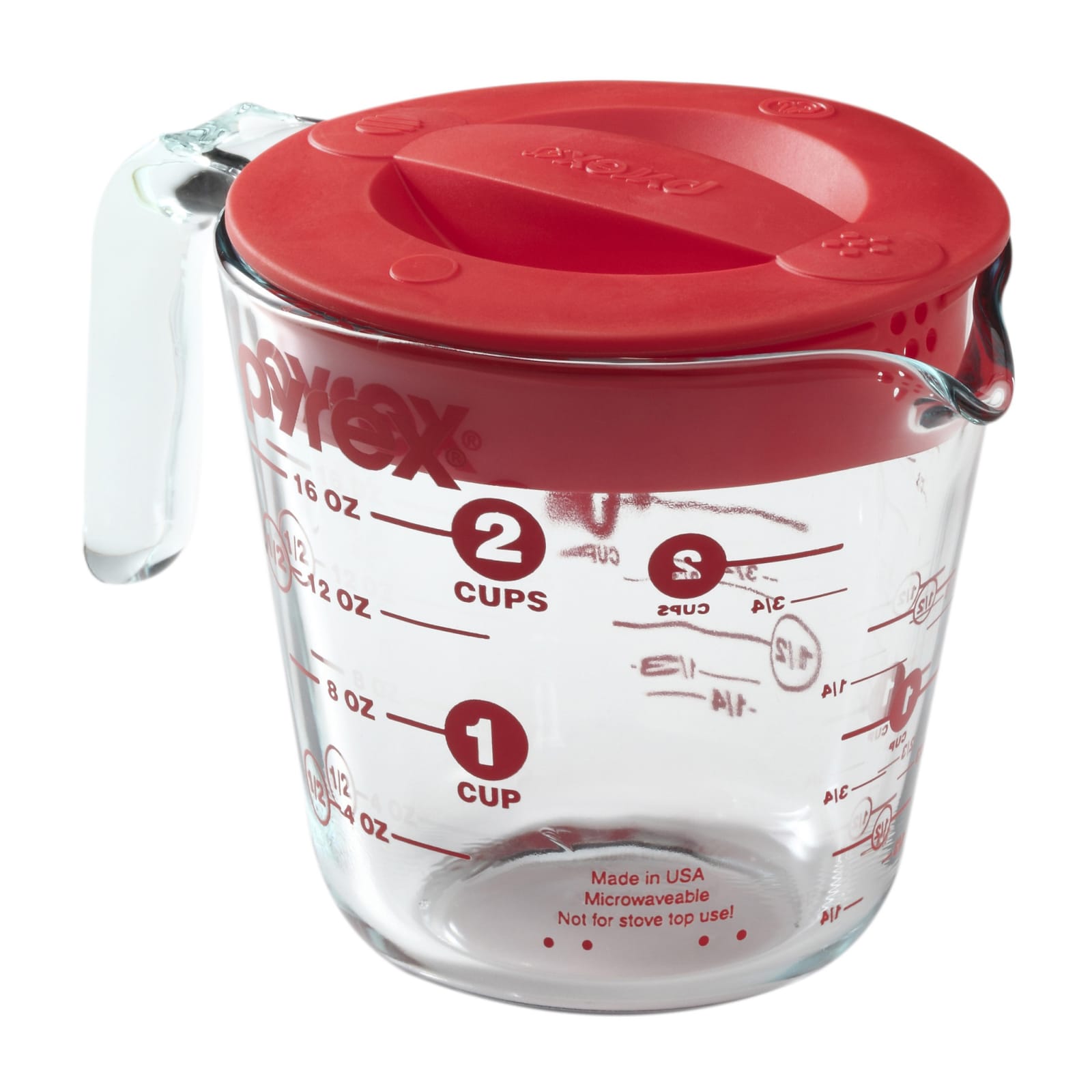  Pyrex Prepware 1-Cup Glass Measuring Cup: Home & Kitchen