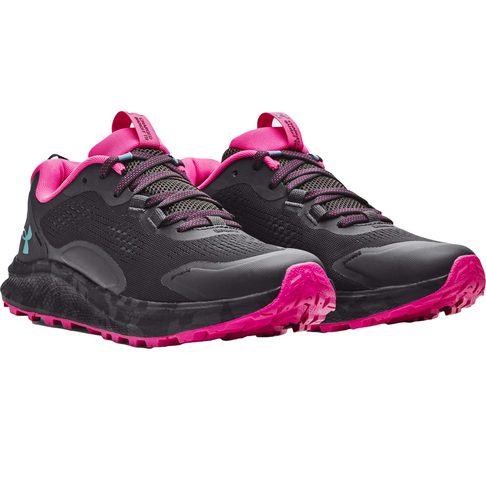 Women's Charged Bandit Trail Grey/Pink Running Shoes by Under Armour at  Fleet Farm