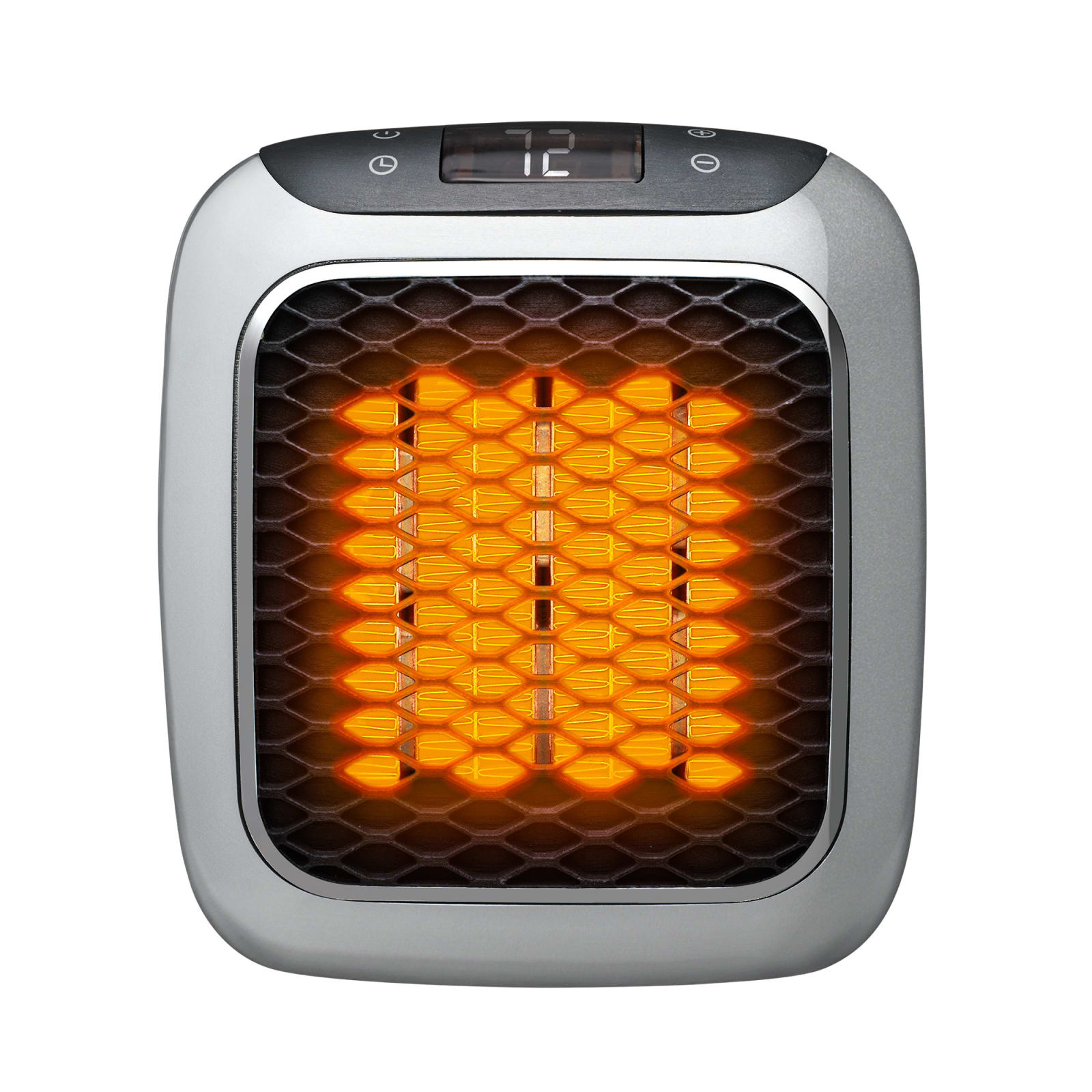 Ontel Handy Heater Heat Boss Turbo 800 Watt Space-Saving Wall Outlet Heater