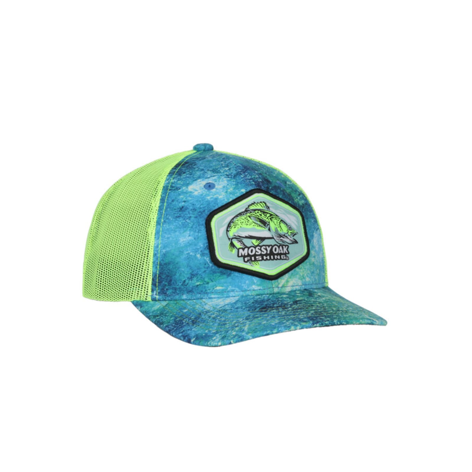 Men's Inshore-Neon/Mossy Oak Fishing Logo Cap