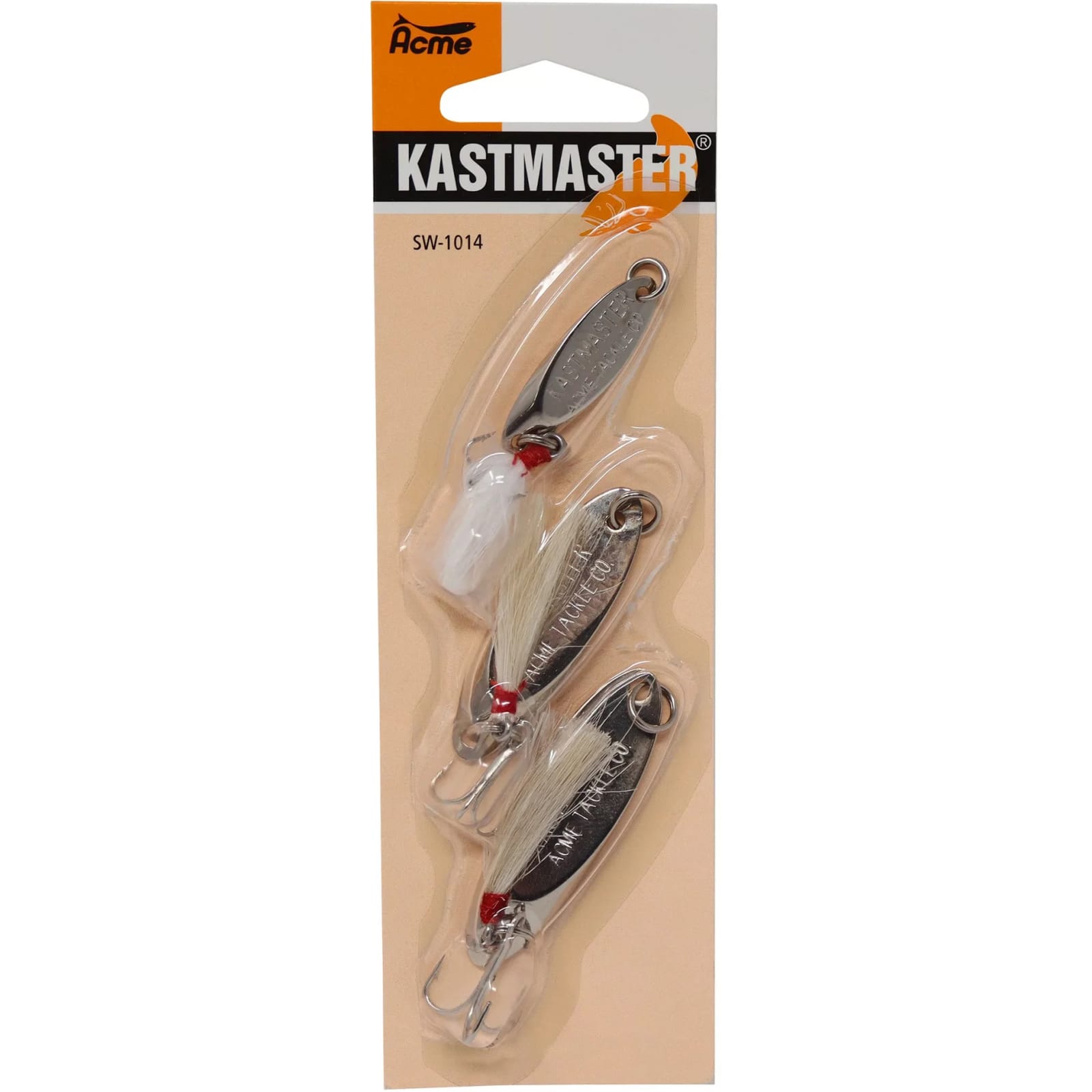 Kastmaster Chrome w/Bucktail Lure - 3 Pk. by Acme Tackle Company at Fleet  Farm