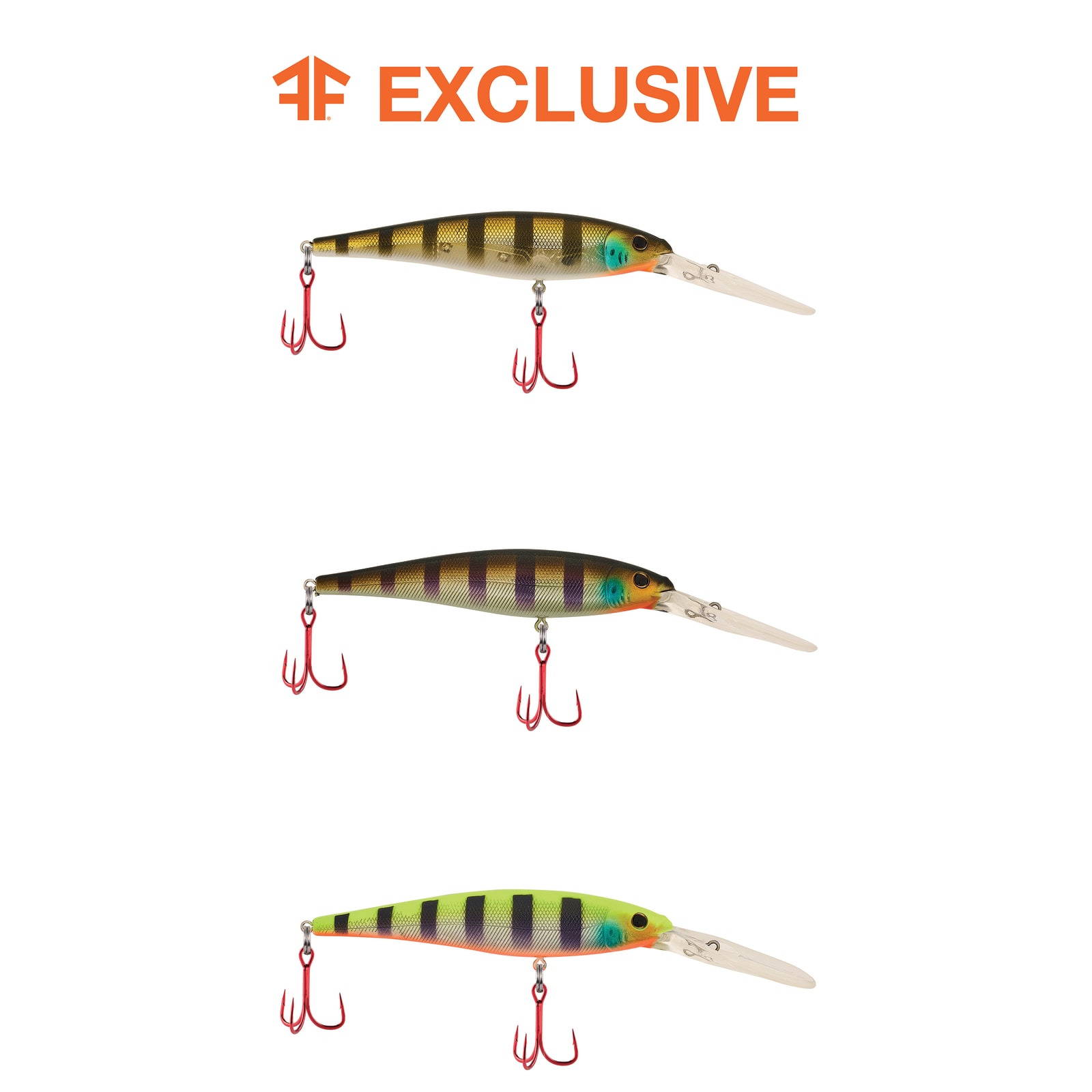 Jail Break Flicker Minnow Pro-Pack Crankbait - 3 Pk by Berkley at Fleet Farm