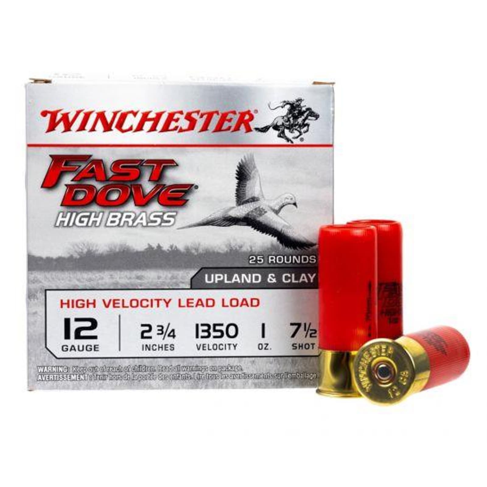 Winchester Fast Dove High Brass Shotgun Shell 