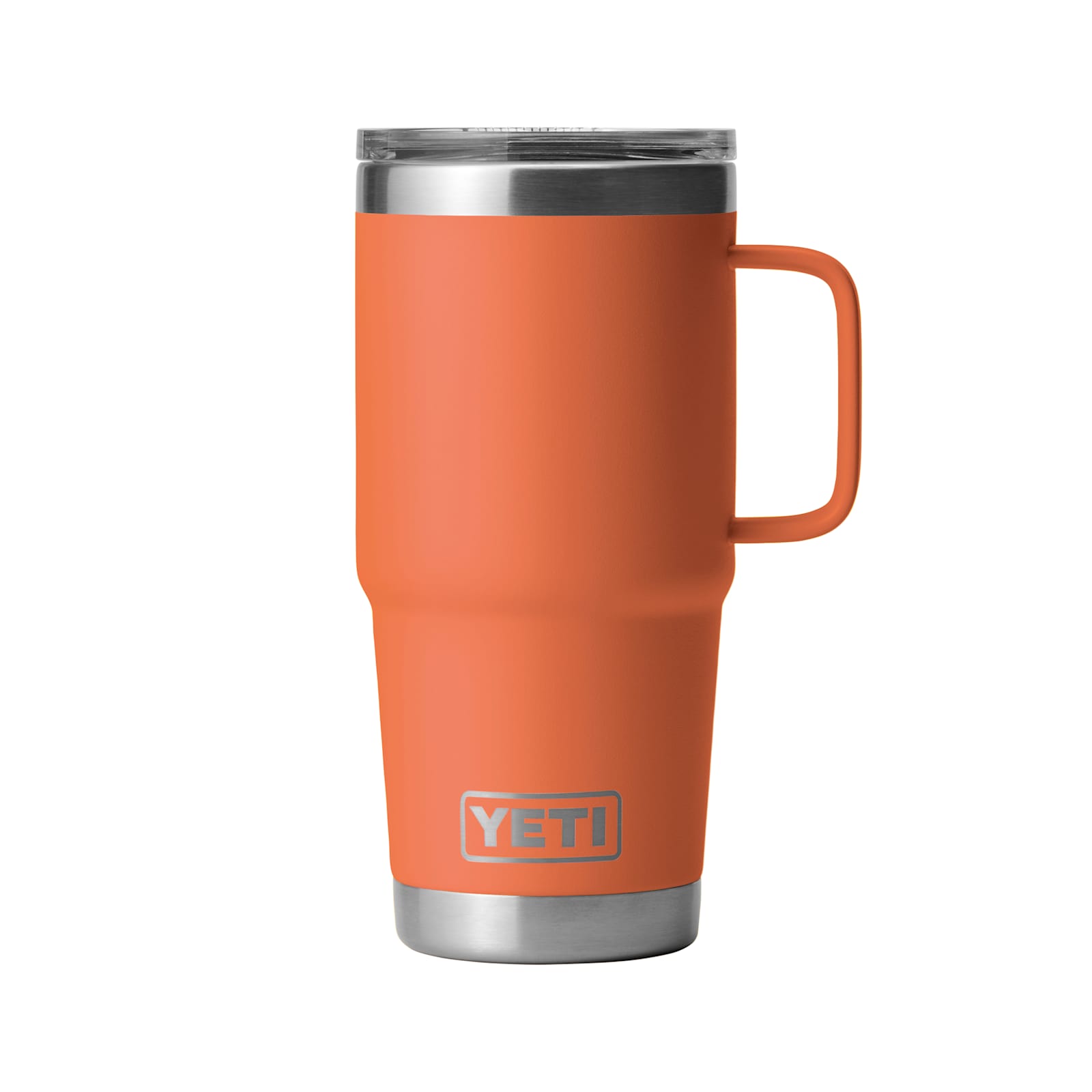 Desert Clay Orange YETI Rambler 20 oz Travel Mug with Magslider Lid &  Handle