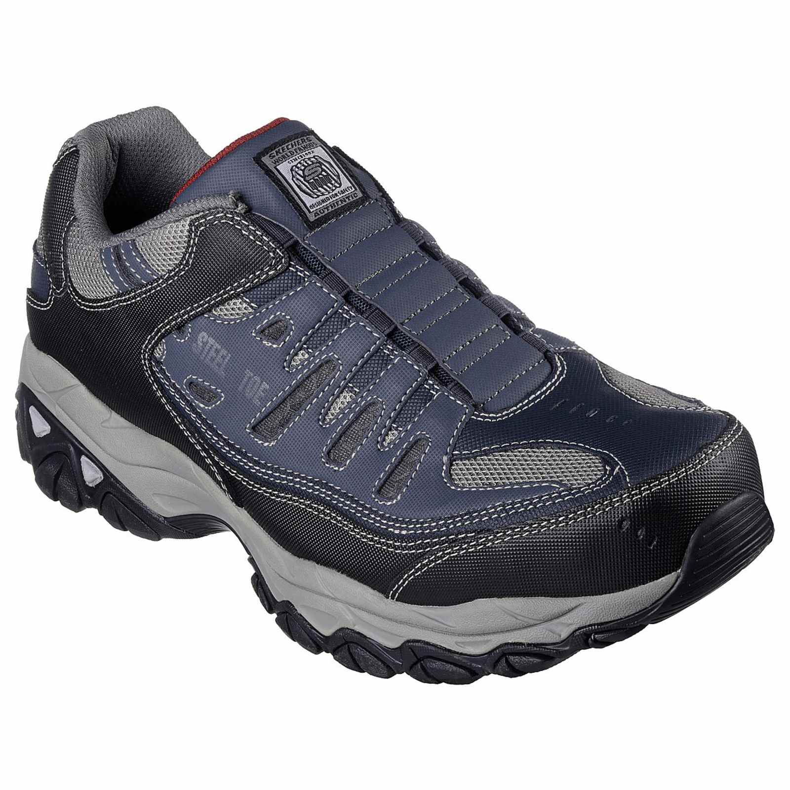 Skechers steel toe gym shoes hot sale