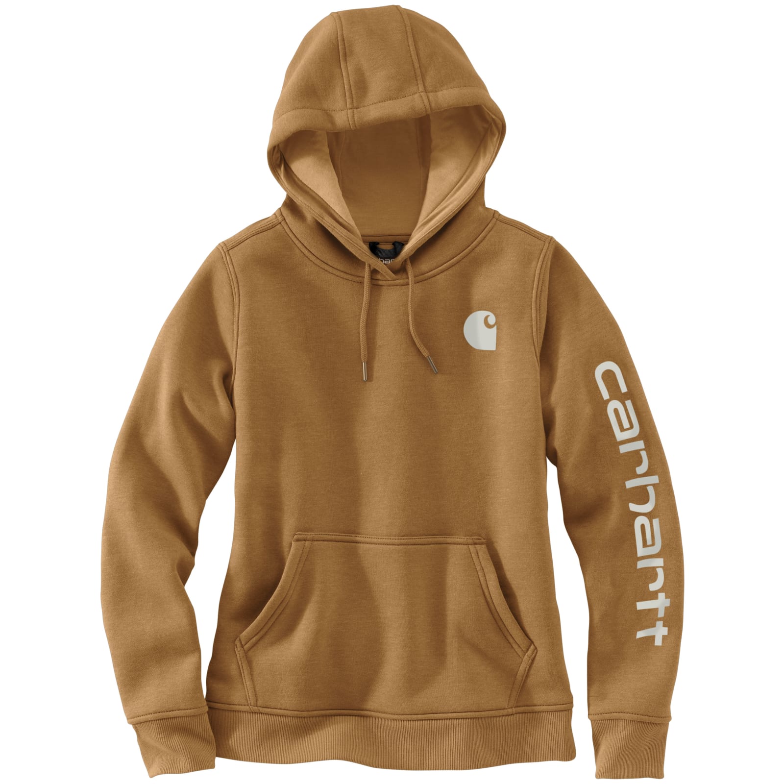 Carhartt Relaxed Fit Midweight Logo Sleeve Graphic Sweatshirt for Ladies