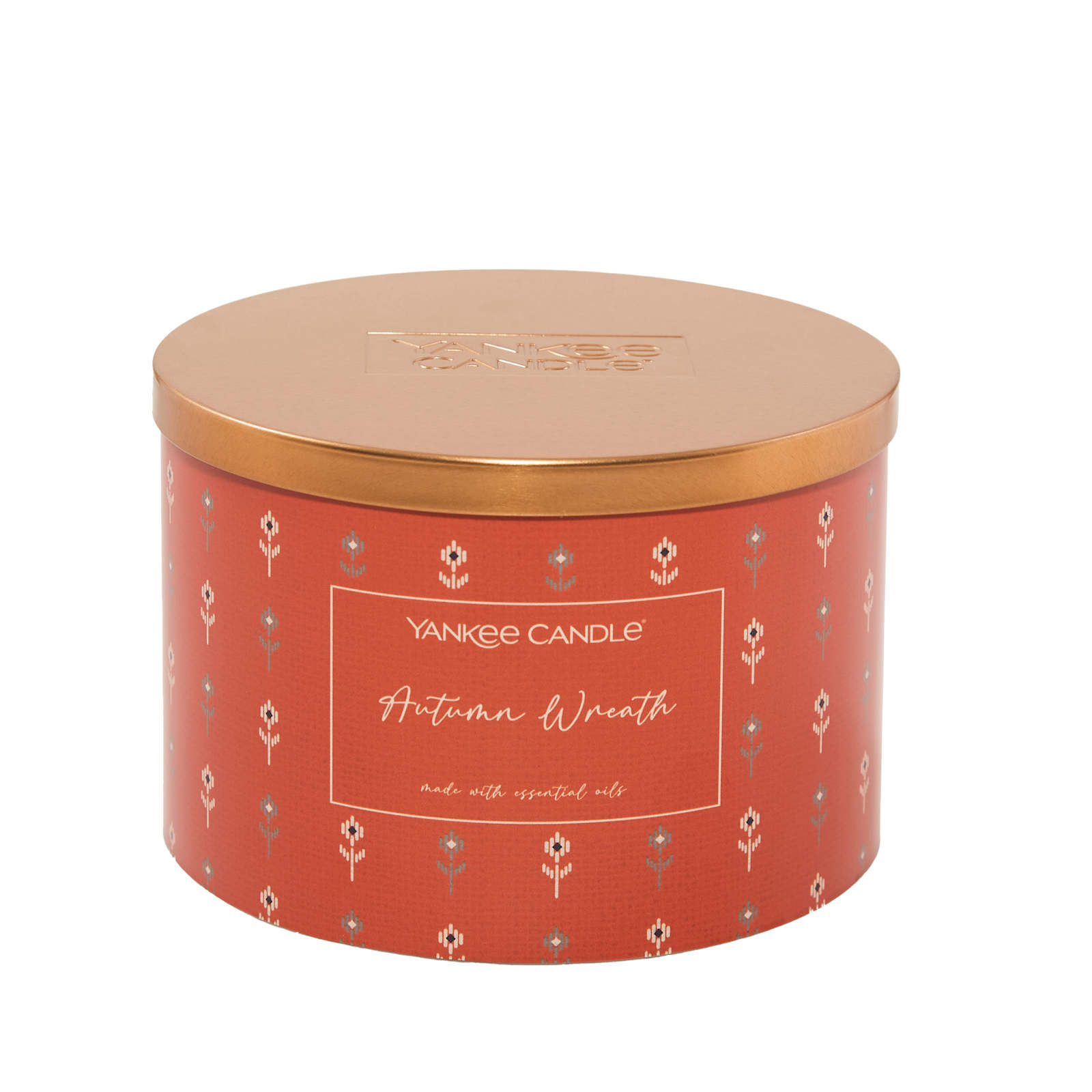 18 oz Autumn Wreath 3 Wick Candle by Yankee Candle at Fleet Farm