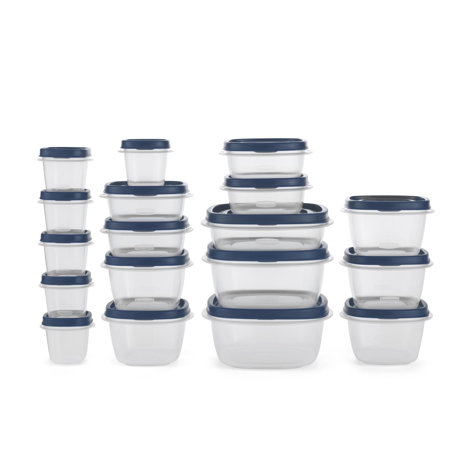 Rubbermaid Easy Find Lids 24-Piece Clear Food Storage Container Set -  Farmers Building Supply