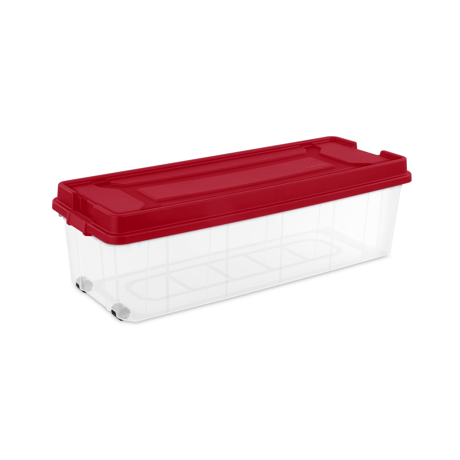 48 qt Holiday Ornament Storage Box w/ Hinged Lid by Sterilite at Fleet Farm