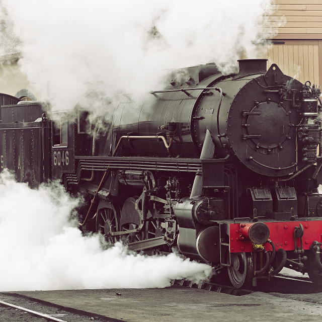 "Steam train" stock image