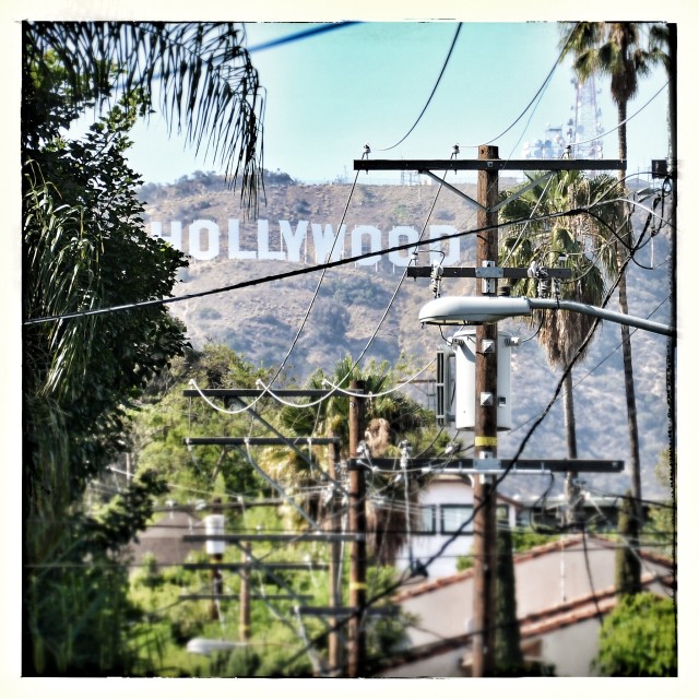 "Hollywood" stock image