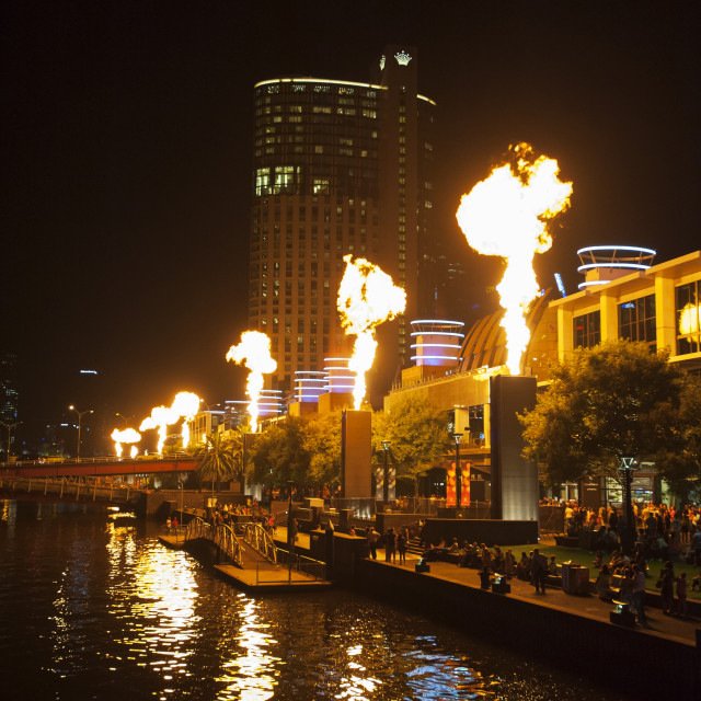 Crown Casino Flames 2019