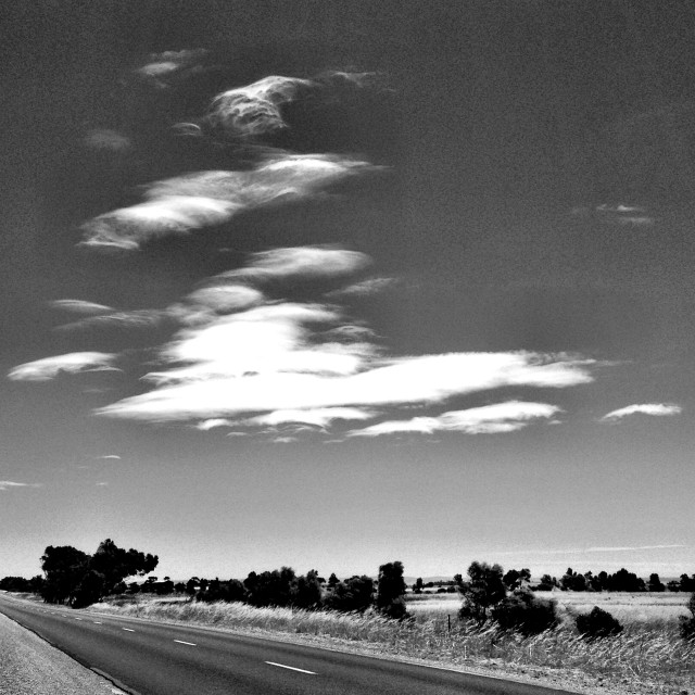 "The road to Adelaide" stock image