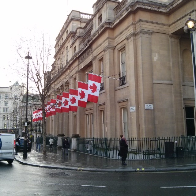 "Canada House (Maison du Canada)" stock image