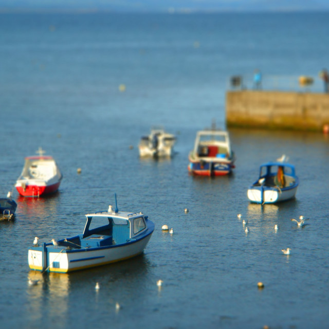 "Abersoch harbour" stock image