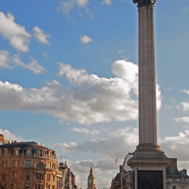 "Trafalgar Square" stock image